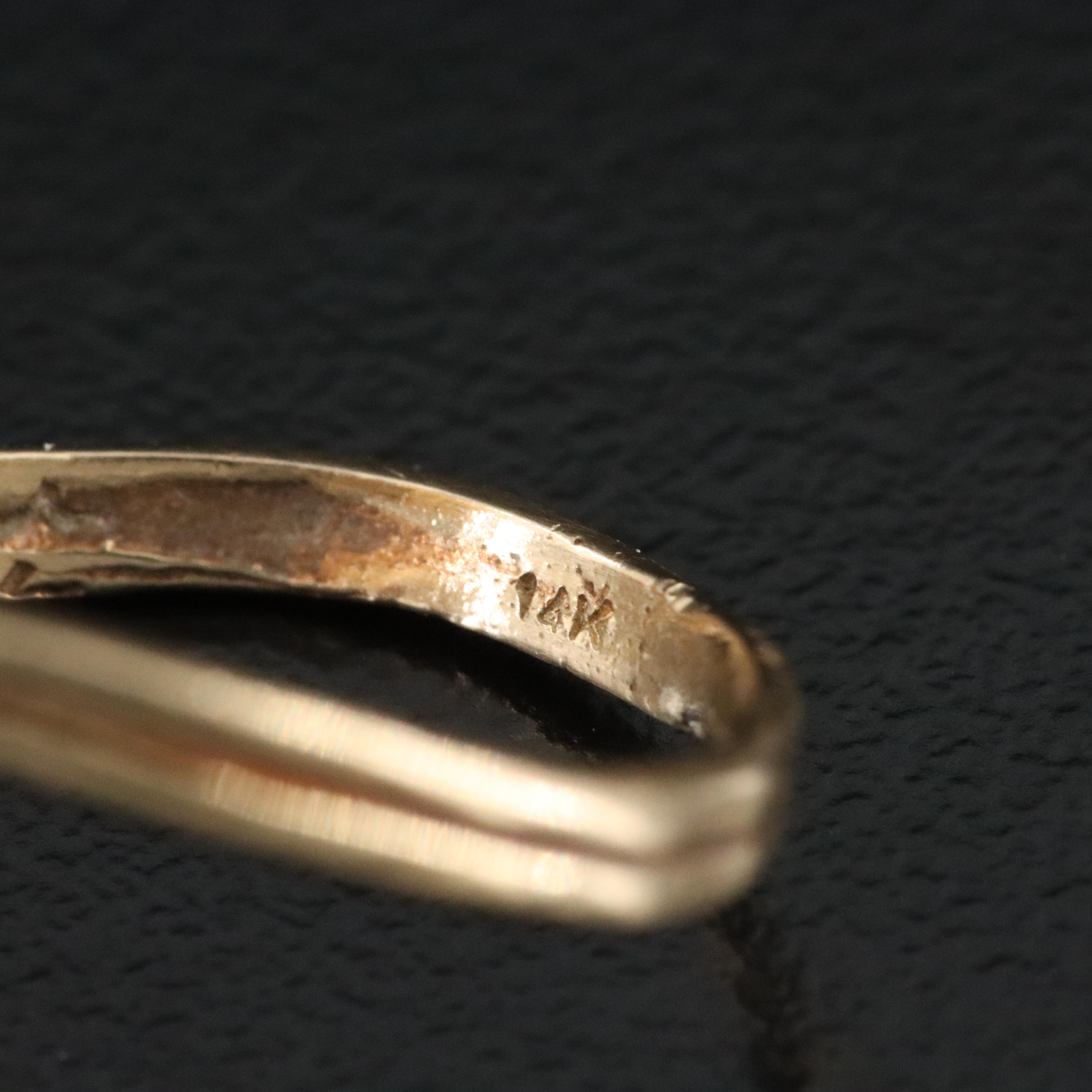 14K Bypass Ring