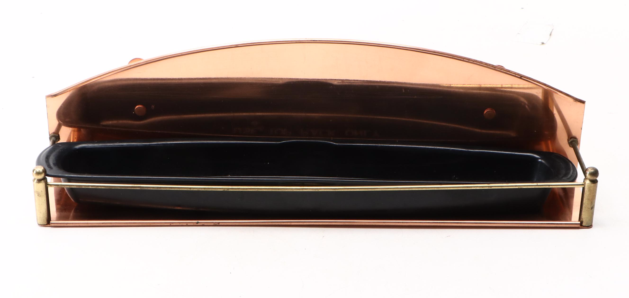 Set of Reticulated Gilt Metal Plateaus with Hanging Wall Shelf