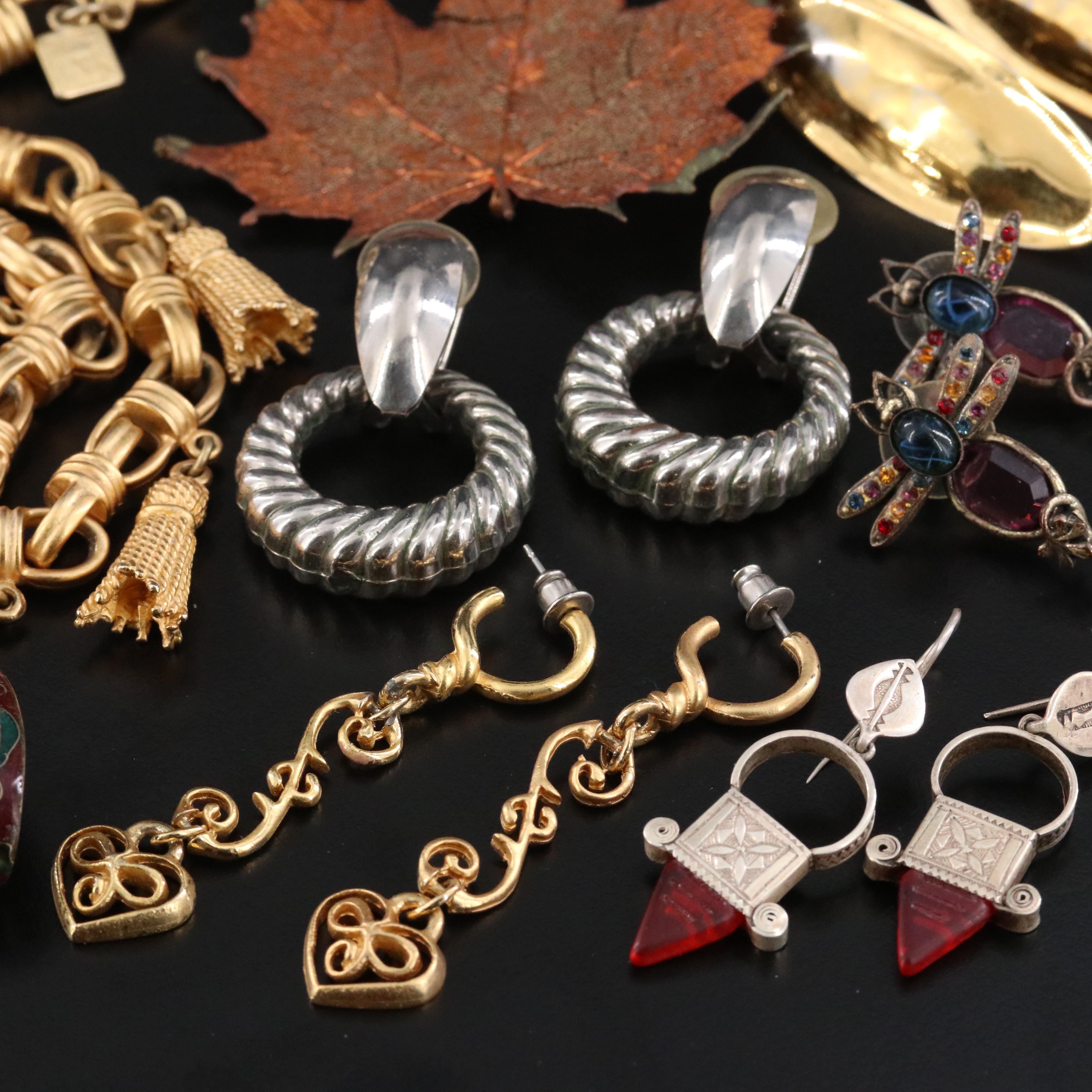 Jewelry Collection Featuring Sterling with Amber, Jasper and Glass