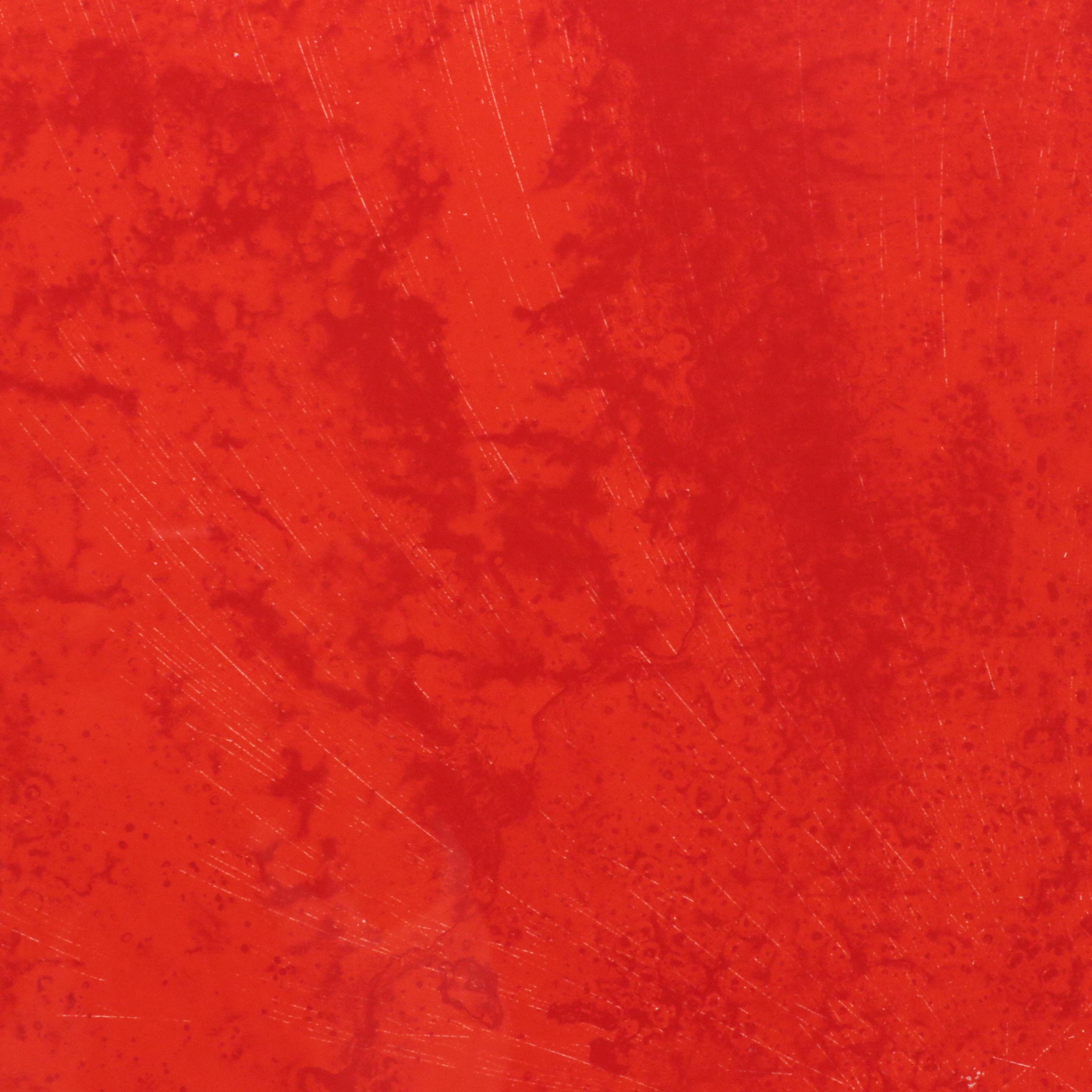 Michael A. Nushawg Abstract Lithograph in Red "The Last Dancer," 1979