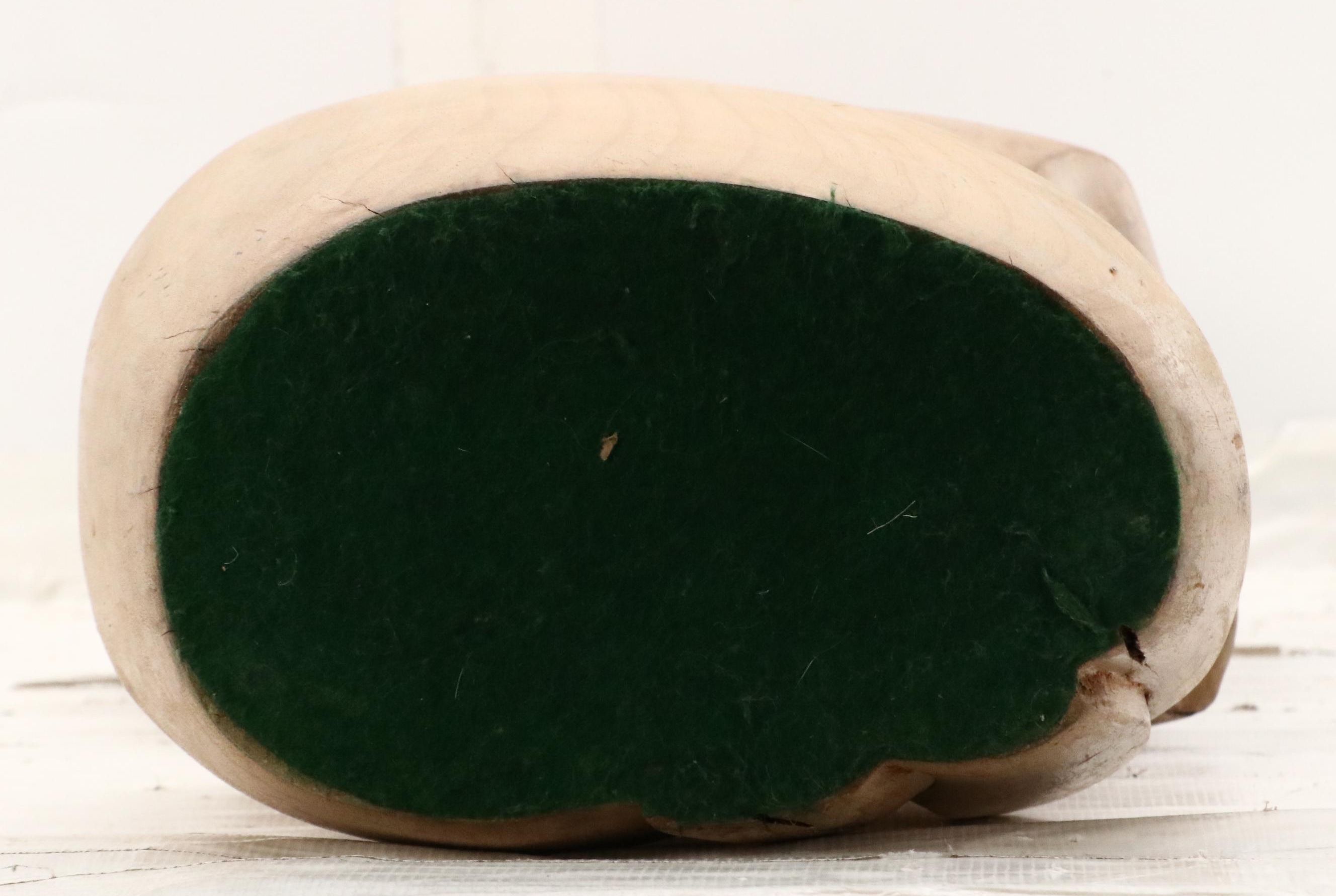 Mid Century Modern Wood Carving of Madonna and Child