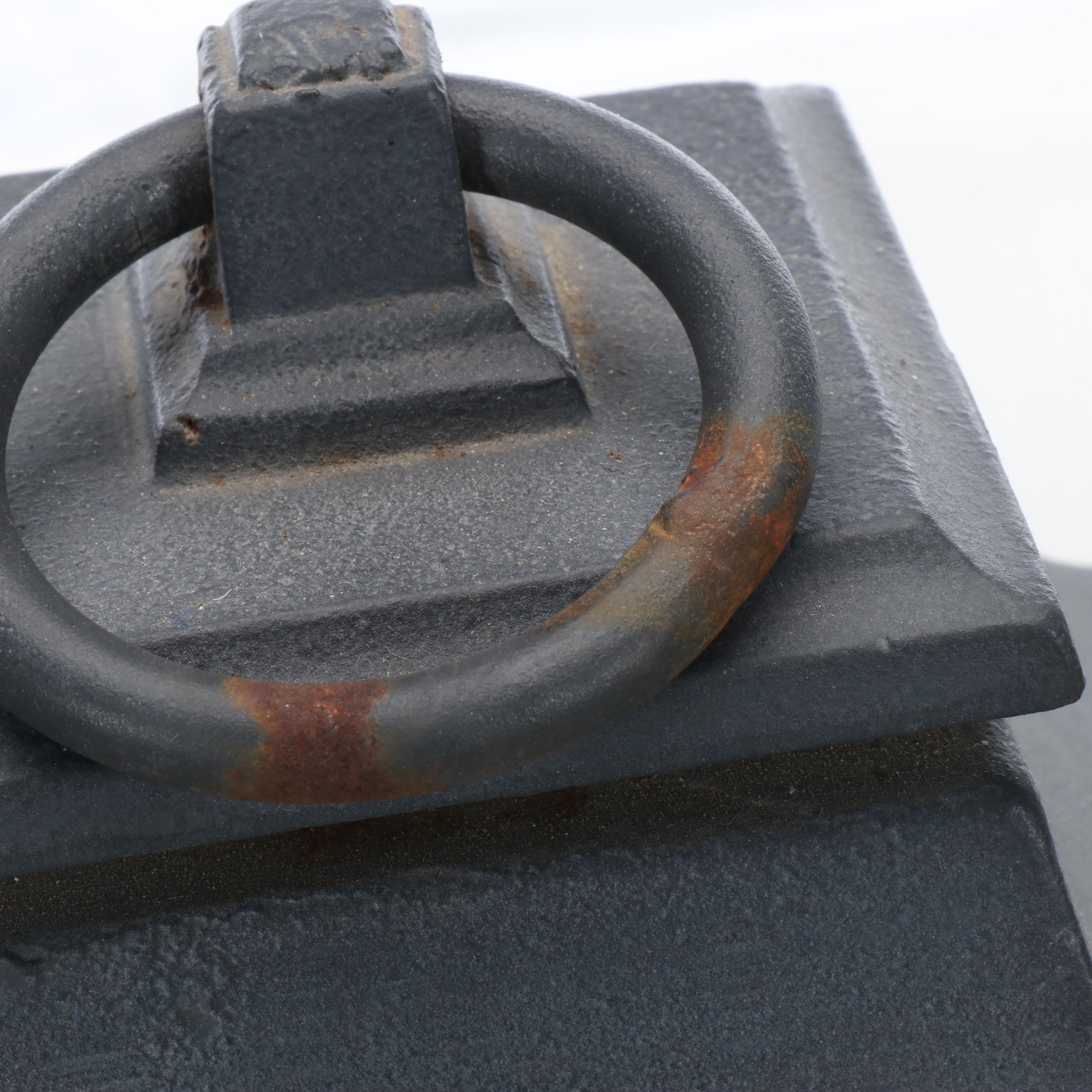 Gray Finish Metal Lanterns with Glass Panels