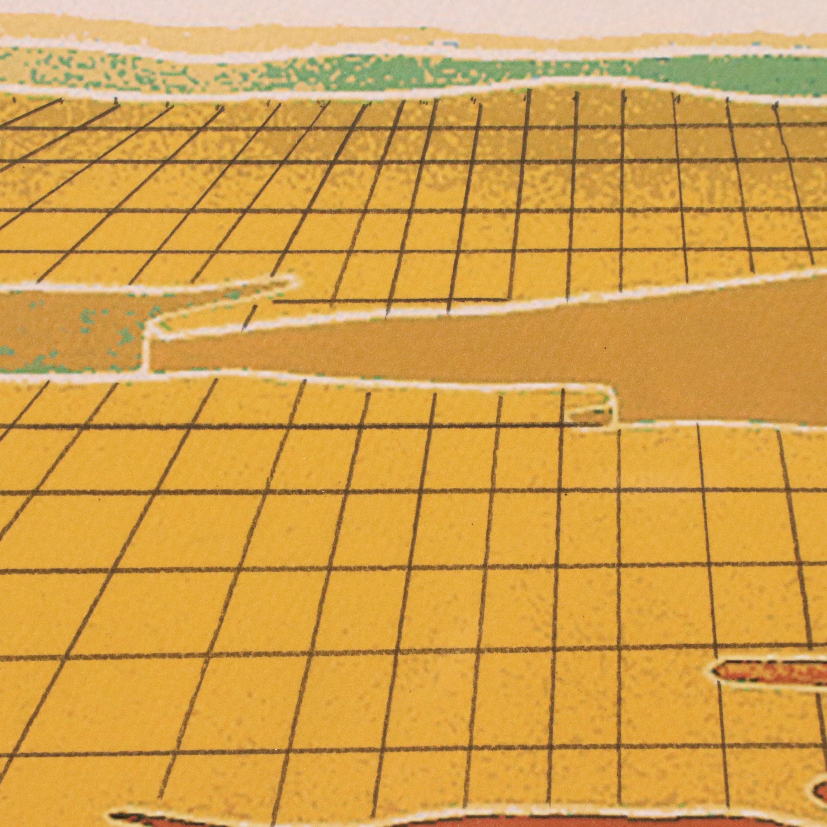 Florian Ceglarek Giclée of Canyon Landscape, 21st Century