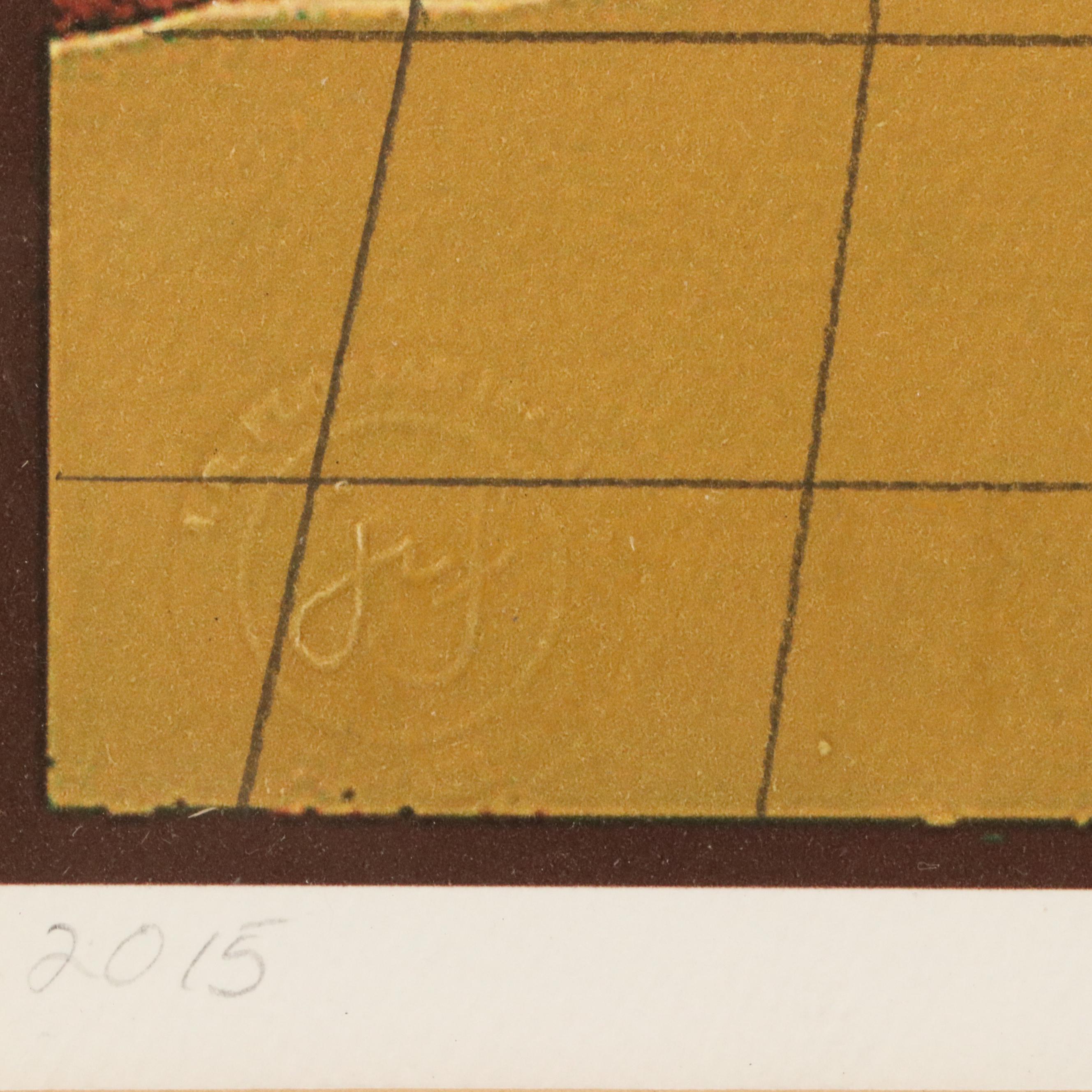 Florian Ceglarek Giclée of Canyon Landscape, 21st Century