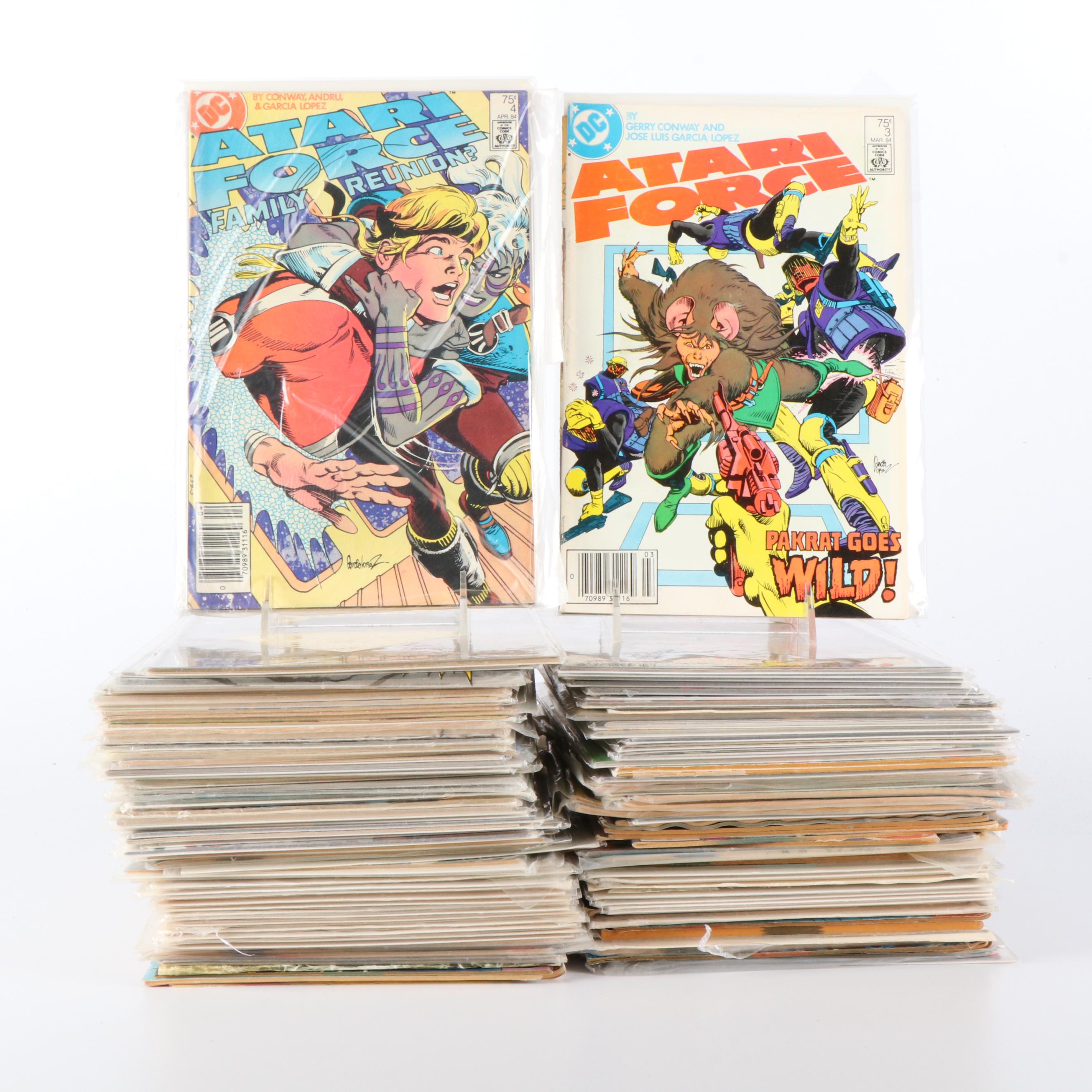 130+ Comic Books Featuring DC and Marvel, 1970s to 1990s