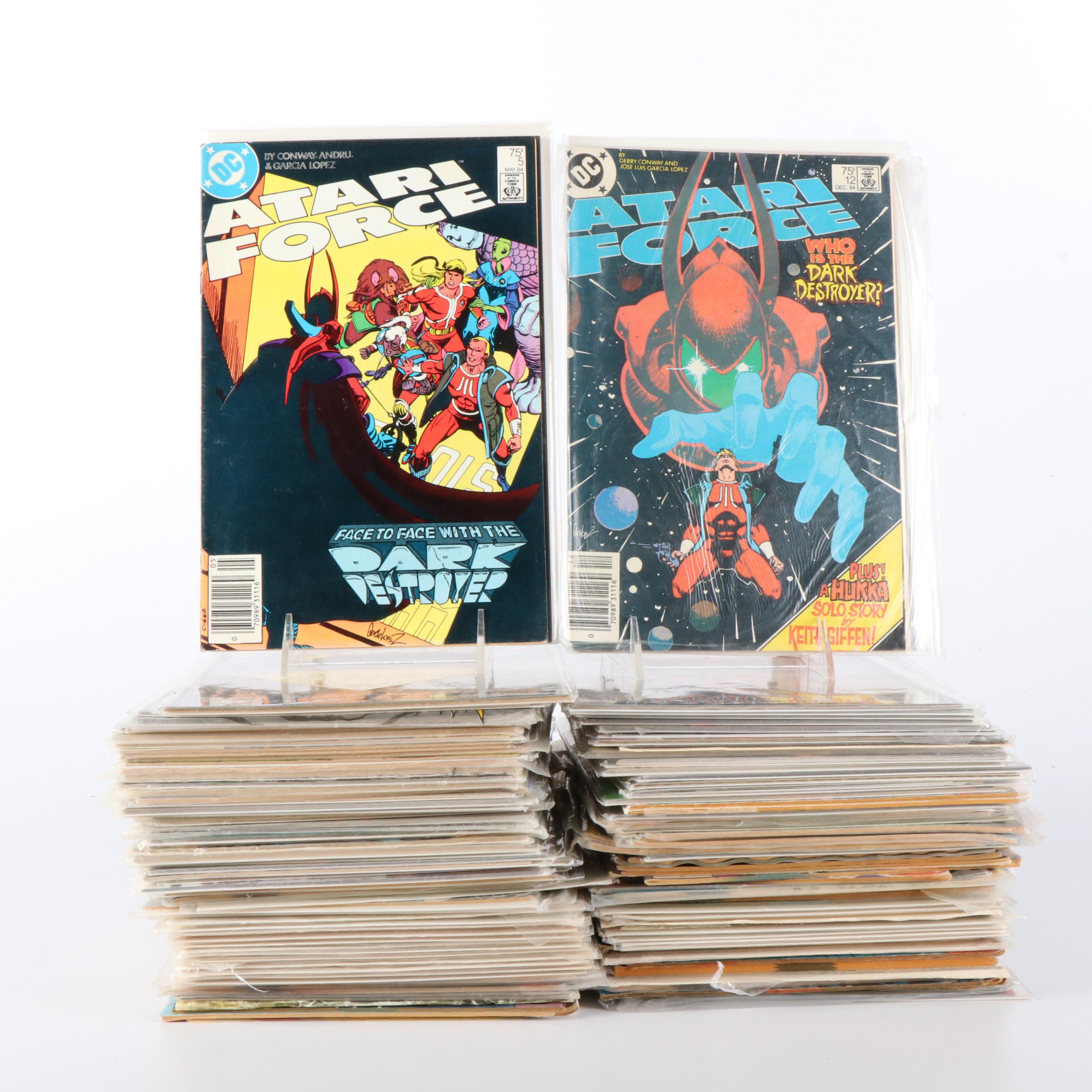 130+ Comic Books Featuring DC and Marvel, 1970s to 1990s