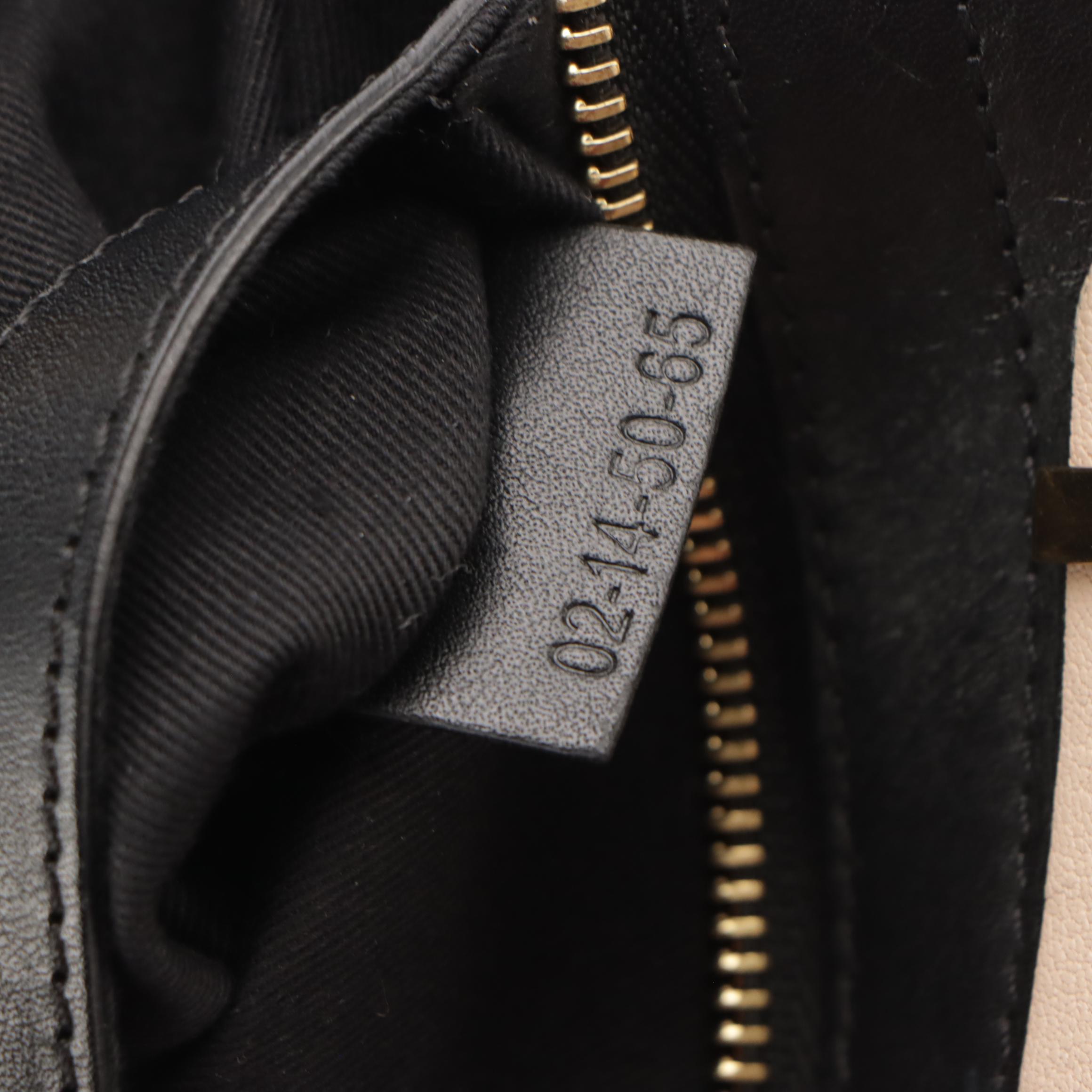 Chloé Small Alice Two-Way Satchel in Calfskin and Black Leather