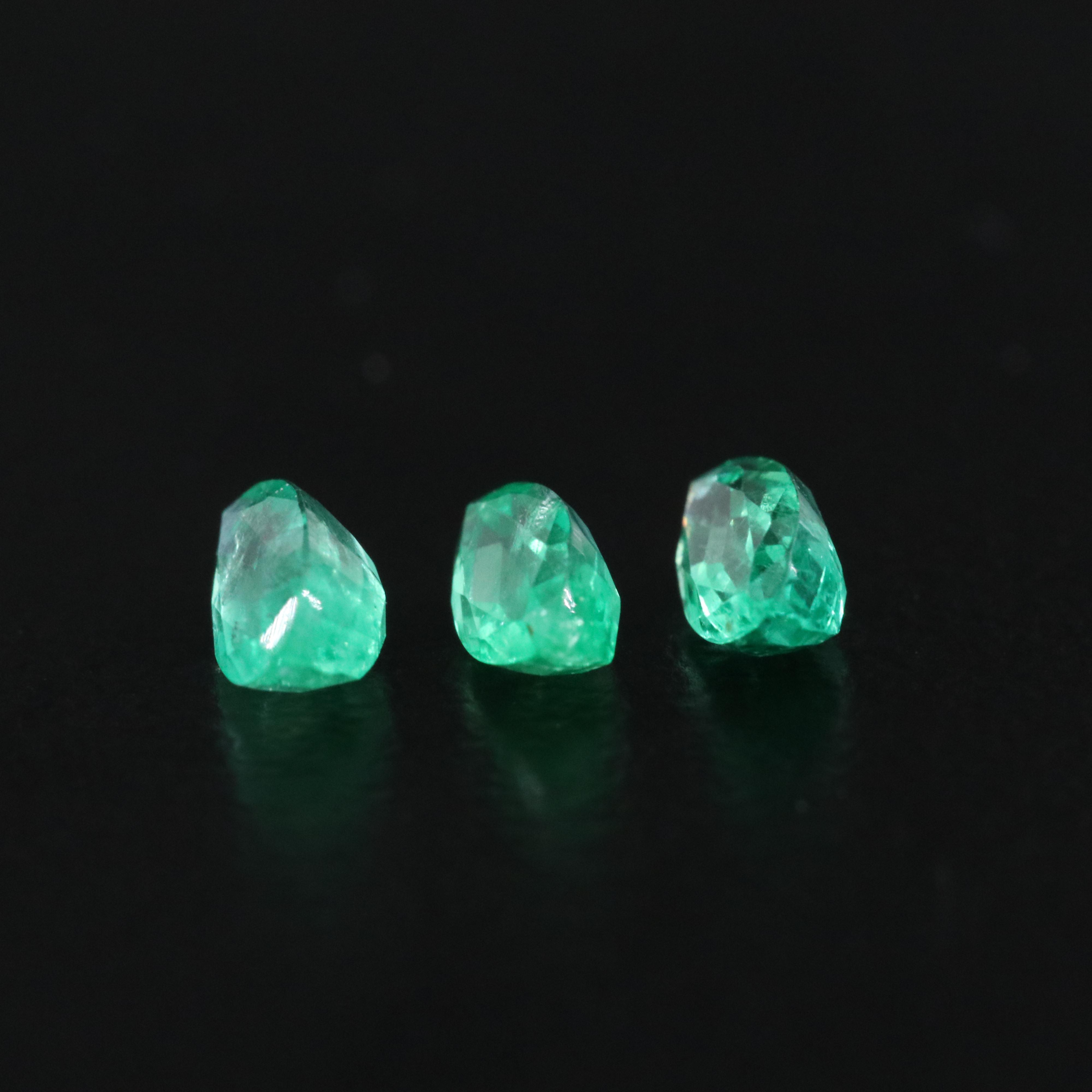 Loose 2.46 CTW Emeralds