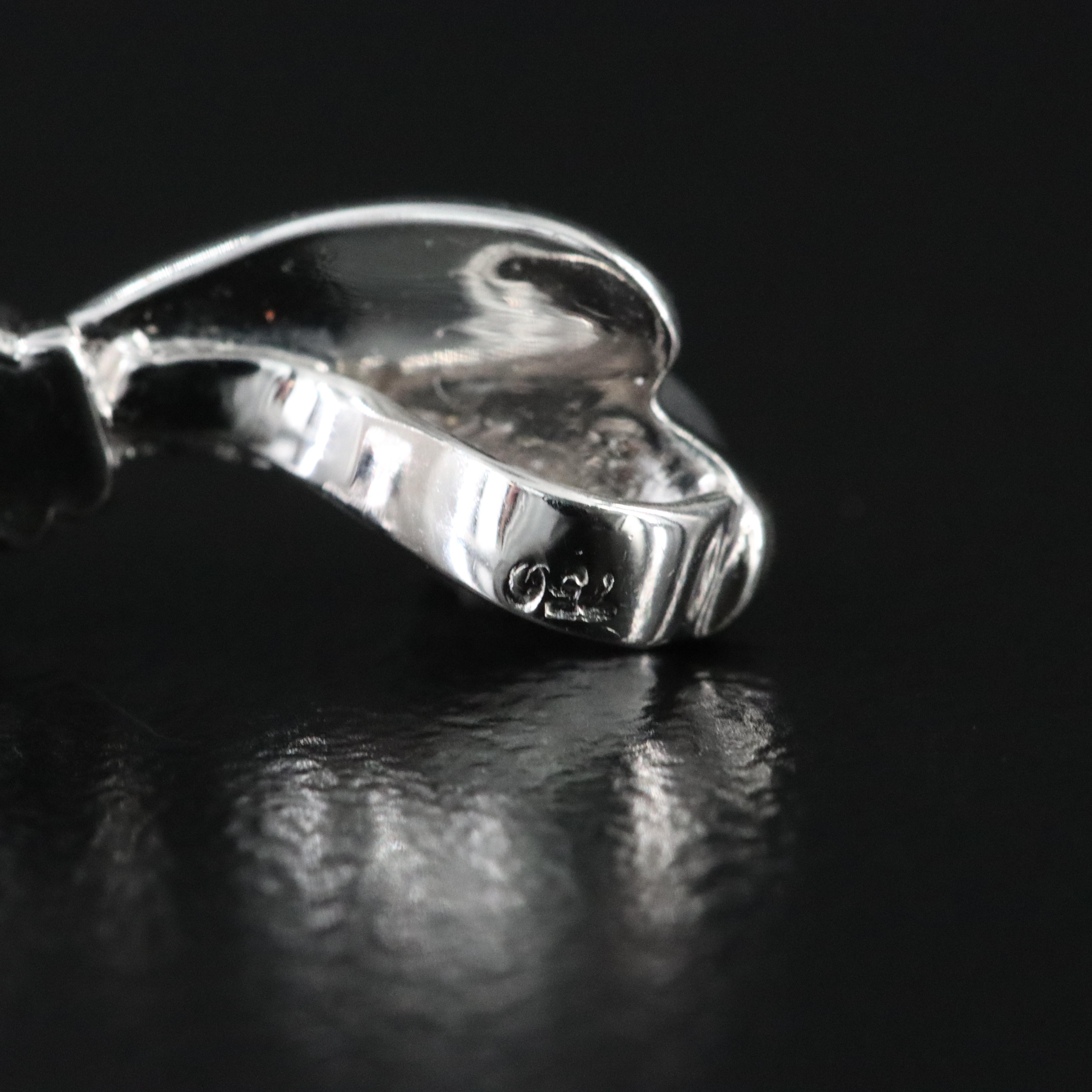 18K 0.15 CT Diamond Pendant