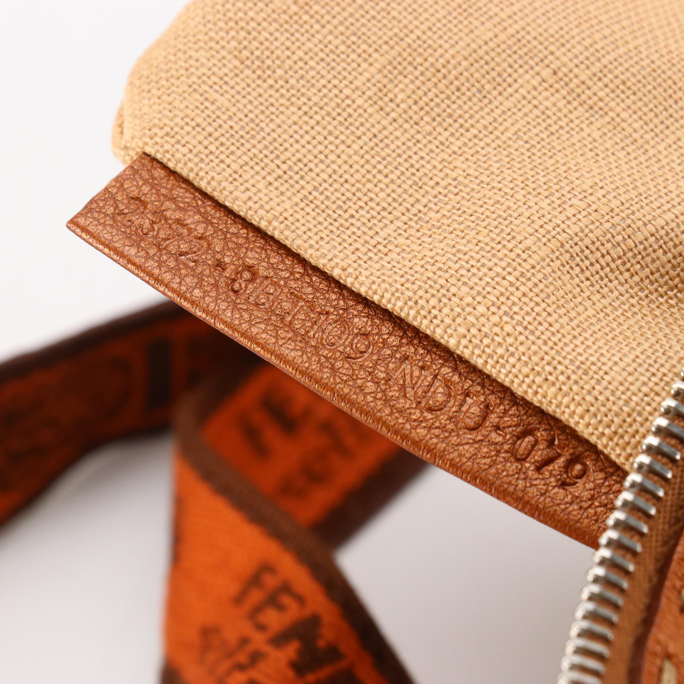 Fendi Selleria Shoulder Bag 8BT109 in Metallic Leather