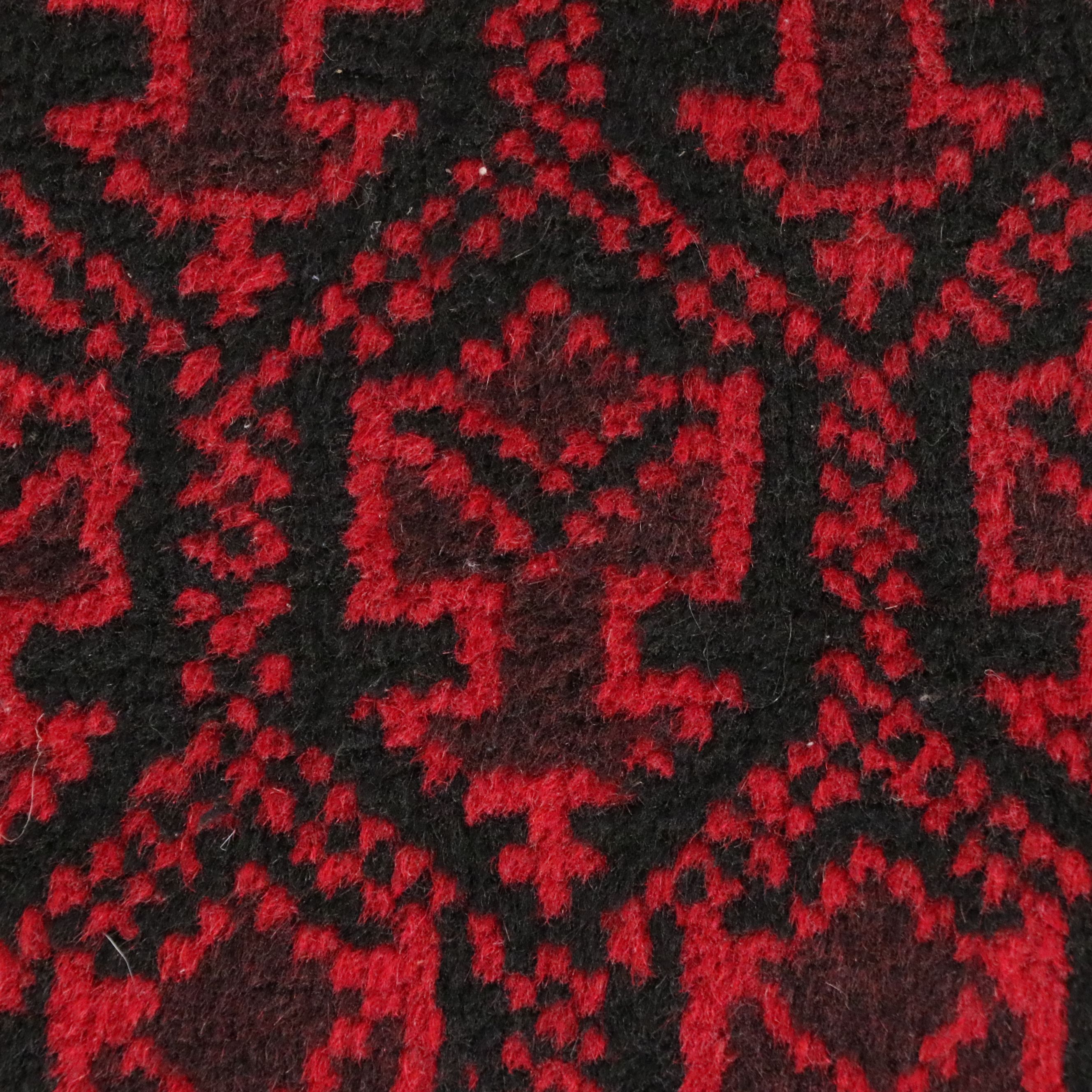 3'1 x 4'7 Hand-Knotted Afghan Baluch Prayer Rug