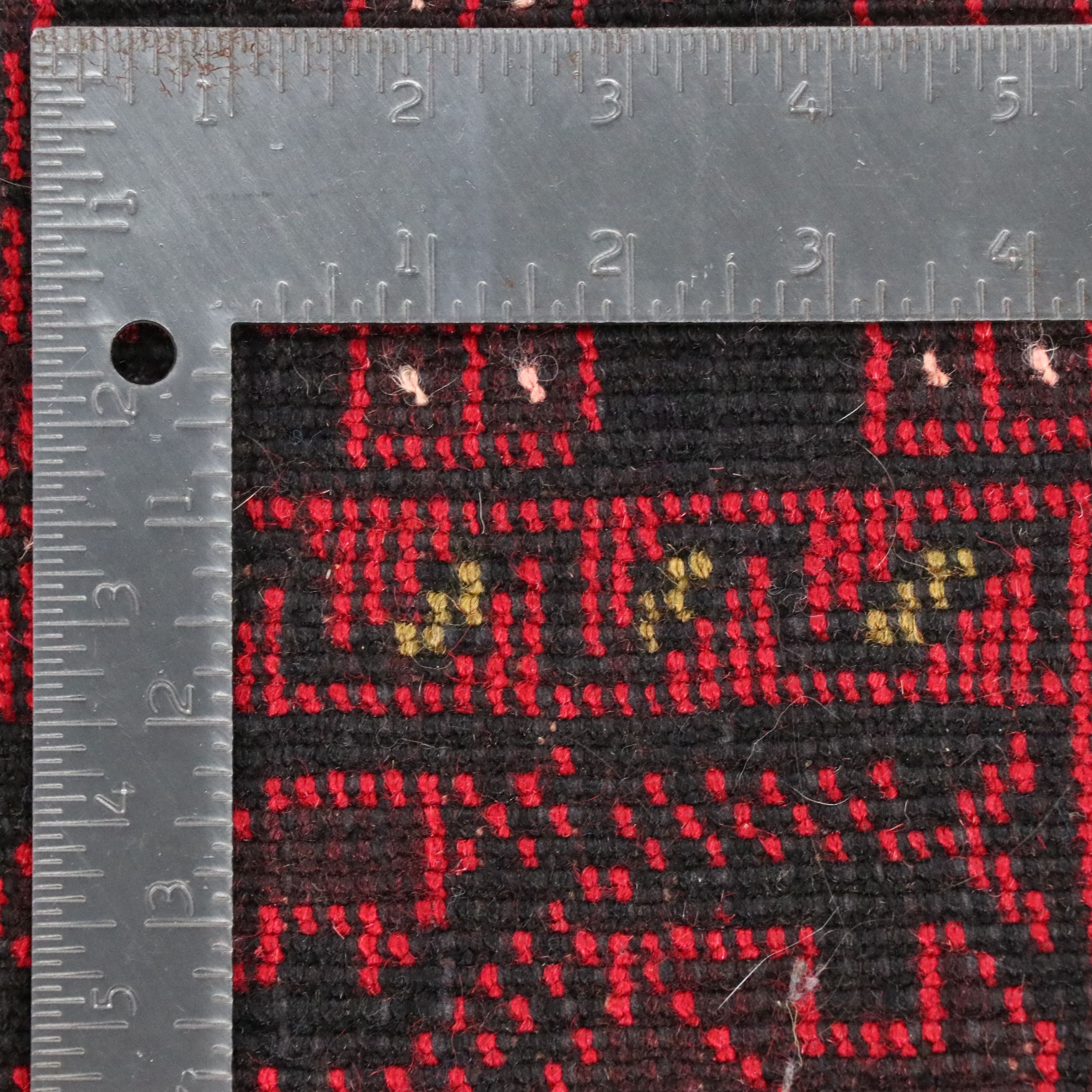 3'1 x 4'7 Hand-Knotted Afghan Baluch Prayer Rug