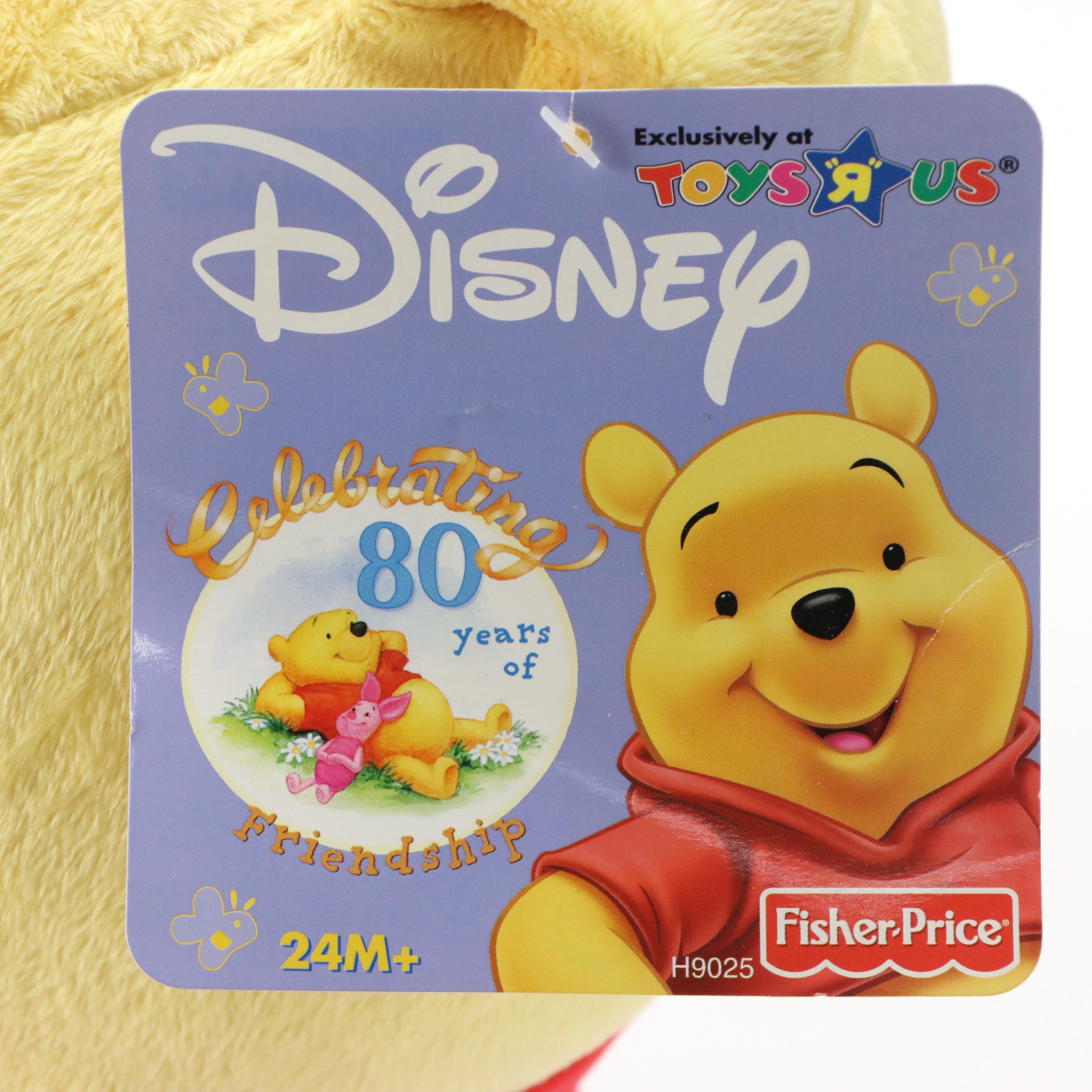 Toy Story 2 Strummin' Singin' Woody, Winnie the Pooh Bear, and Teddy Ruxpin