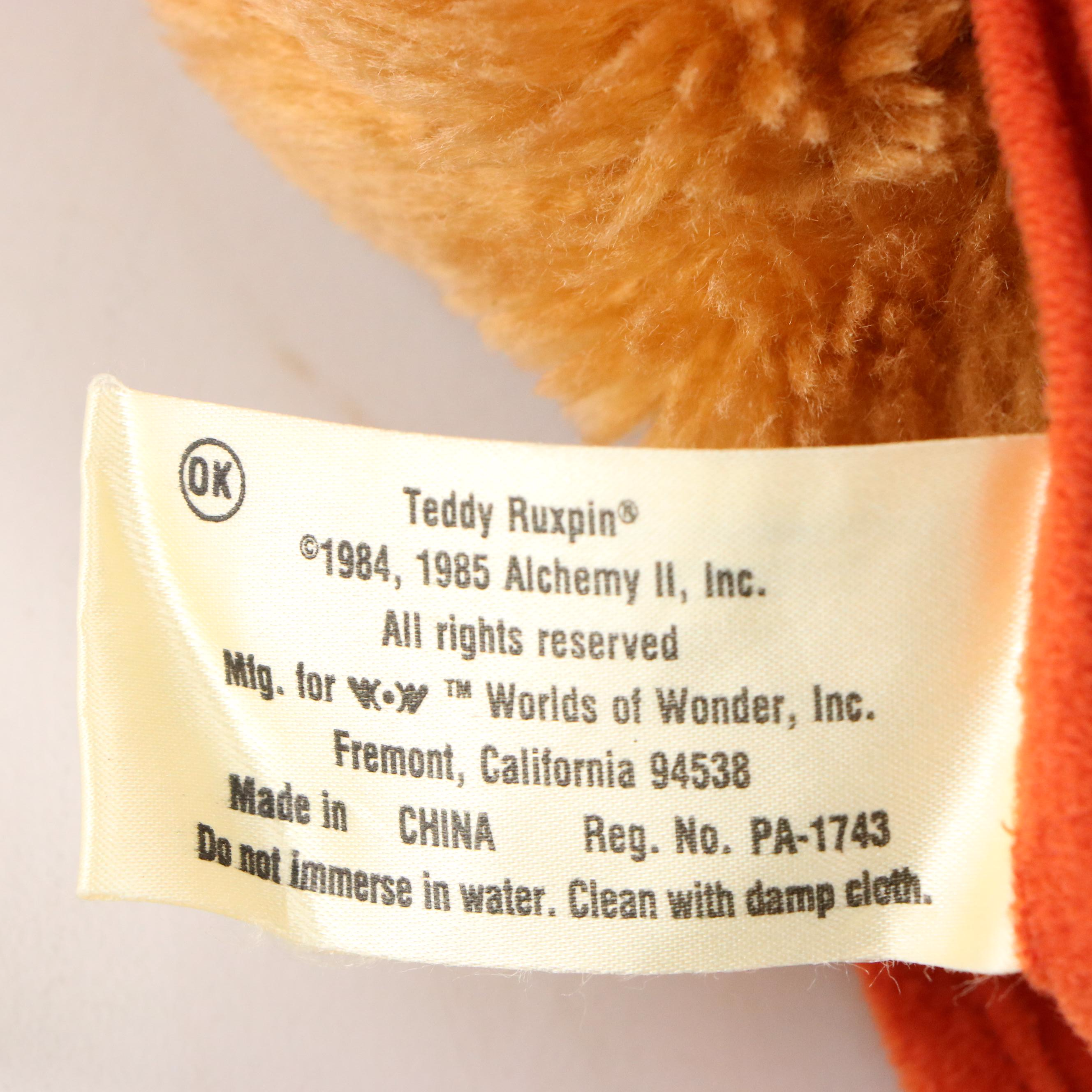 Toy Story 2 Strummin' Singin' Woody, Winnie the Pooh Bear, and Teddy Ruxpin