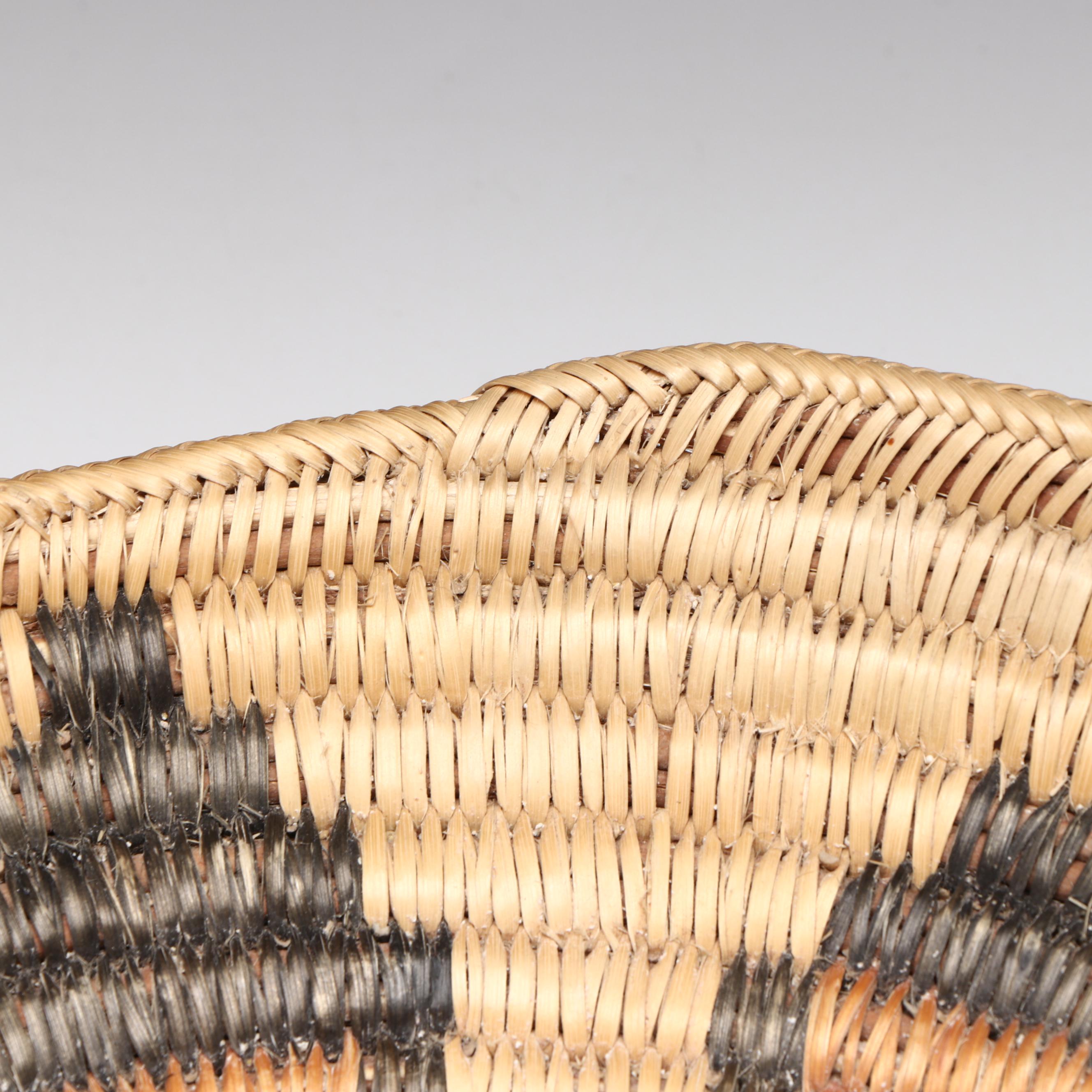 Diné (Navajo) Polychrome Ceremonial Wedding Basket