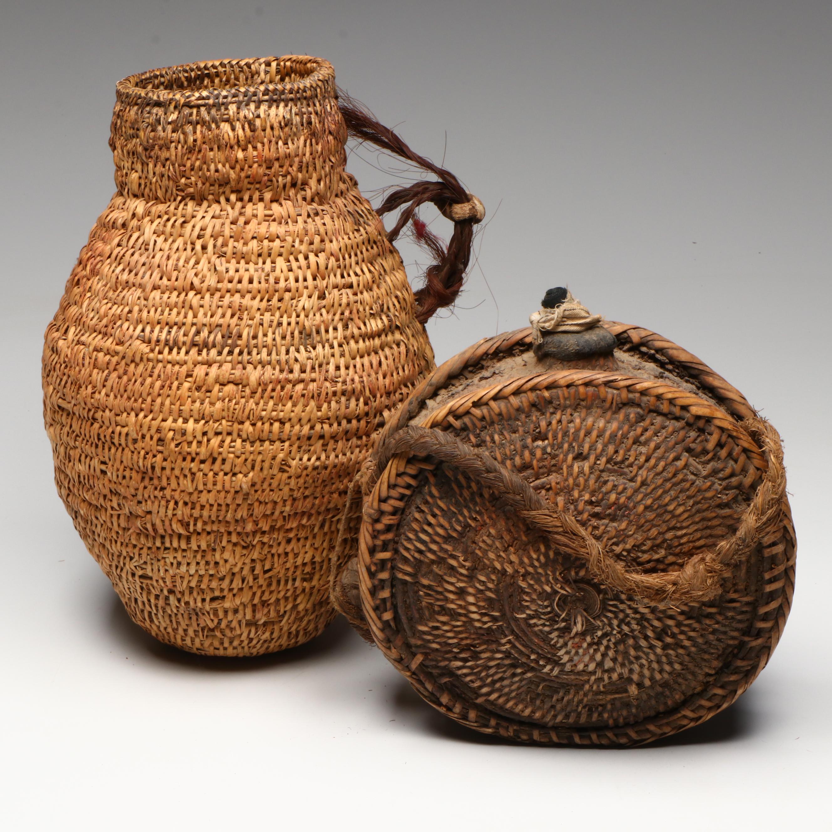 Indigenous Great Basin Coiled Basketry Utility Forms