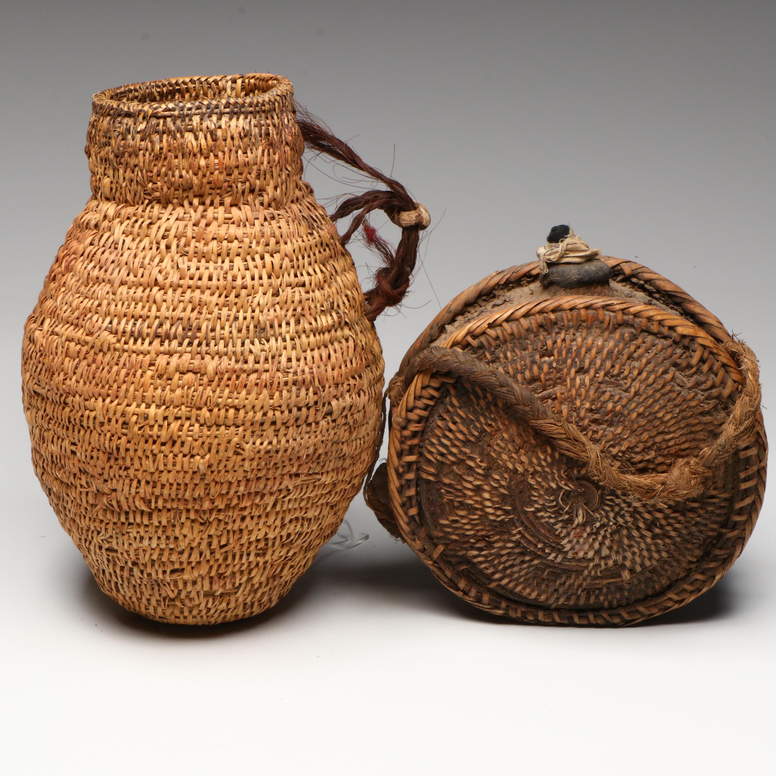 Indigenous Great Basin Coiled Basketry Utility Forms
