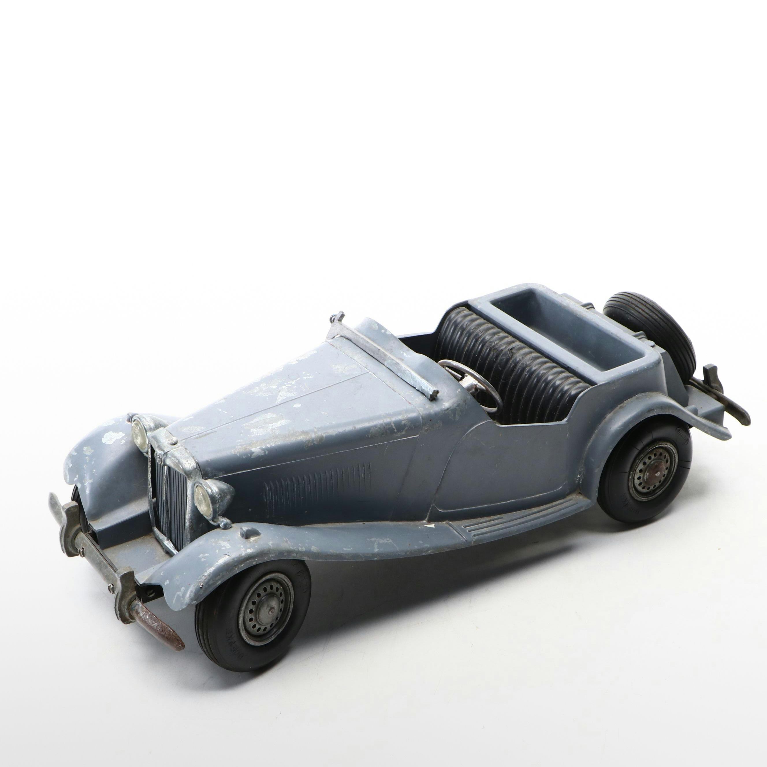 Doepke Model Toys Pressed Steel MG Roadster, Mid-20th Century