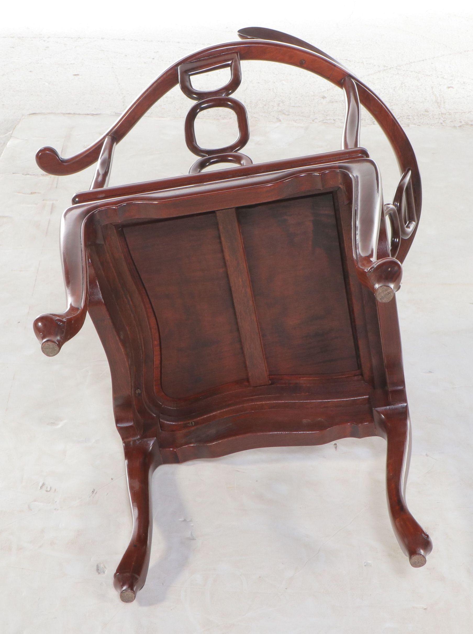 Chinese Rosewood Corner Chair