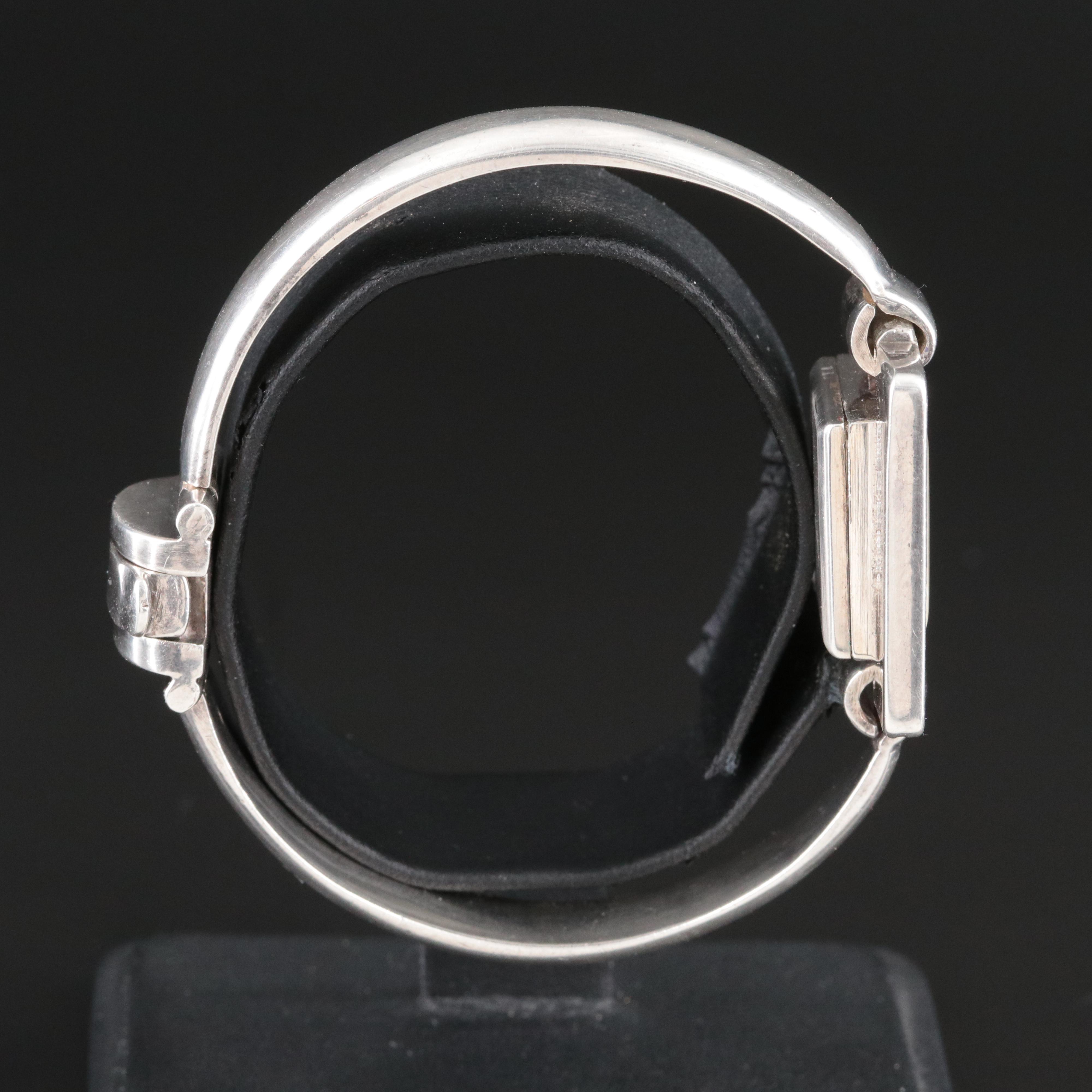 Vintage Hamilton 900 Silver Bangle Watch