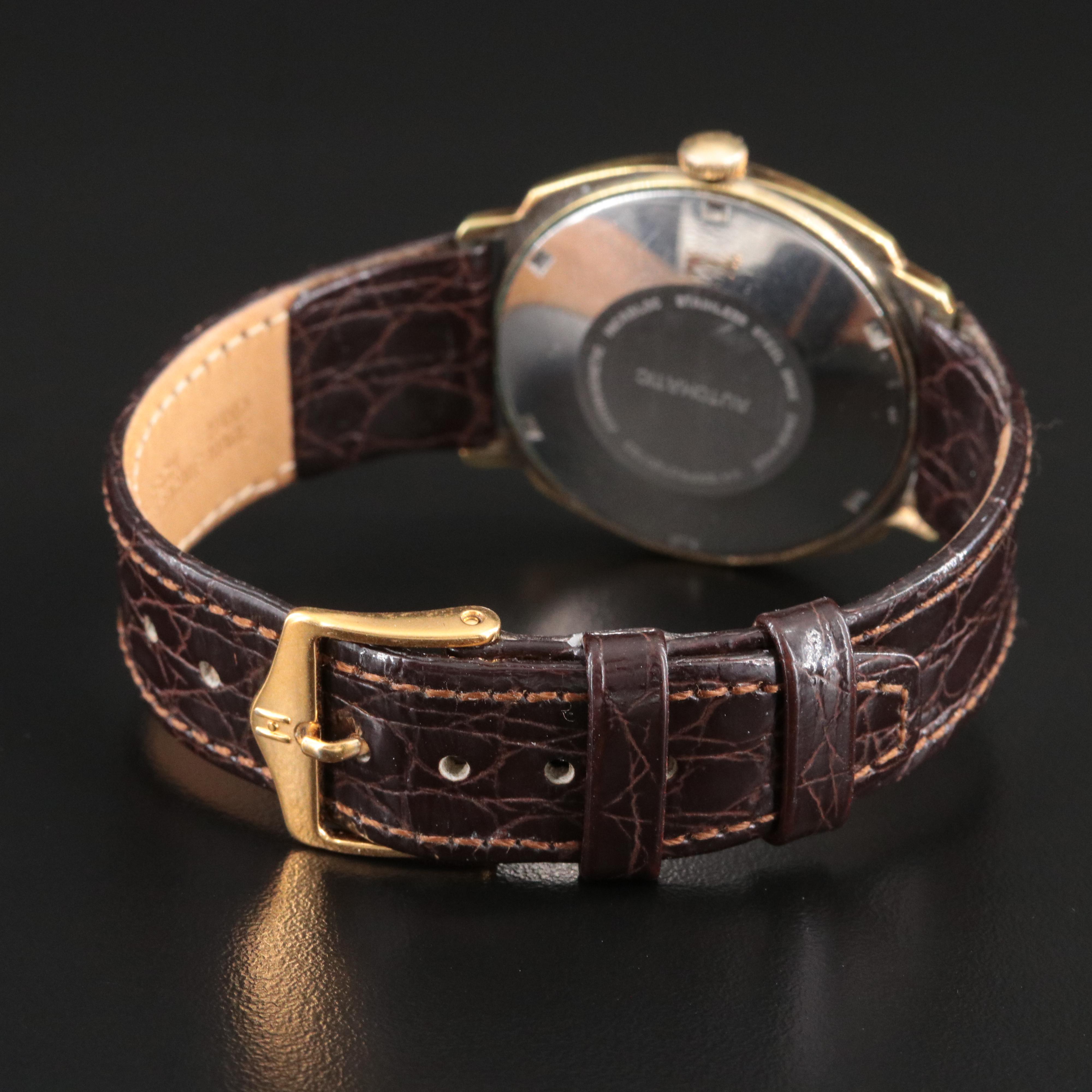 Bucherer Vintage Gold-Plated Watch