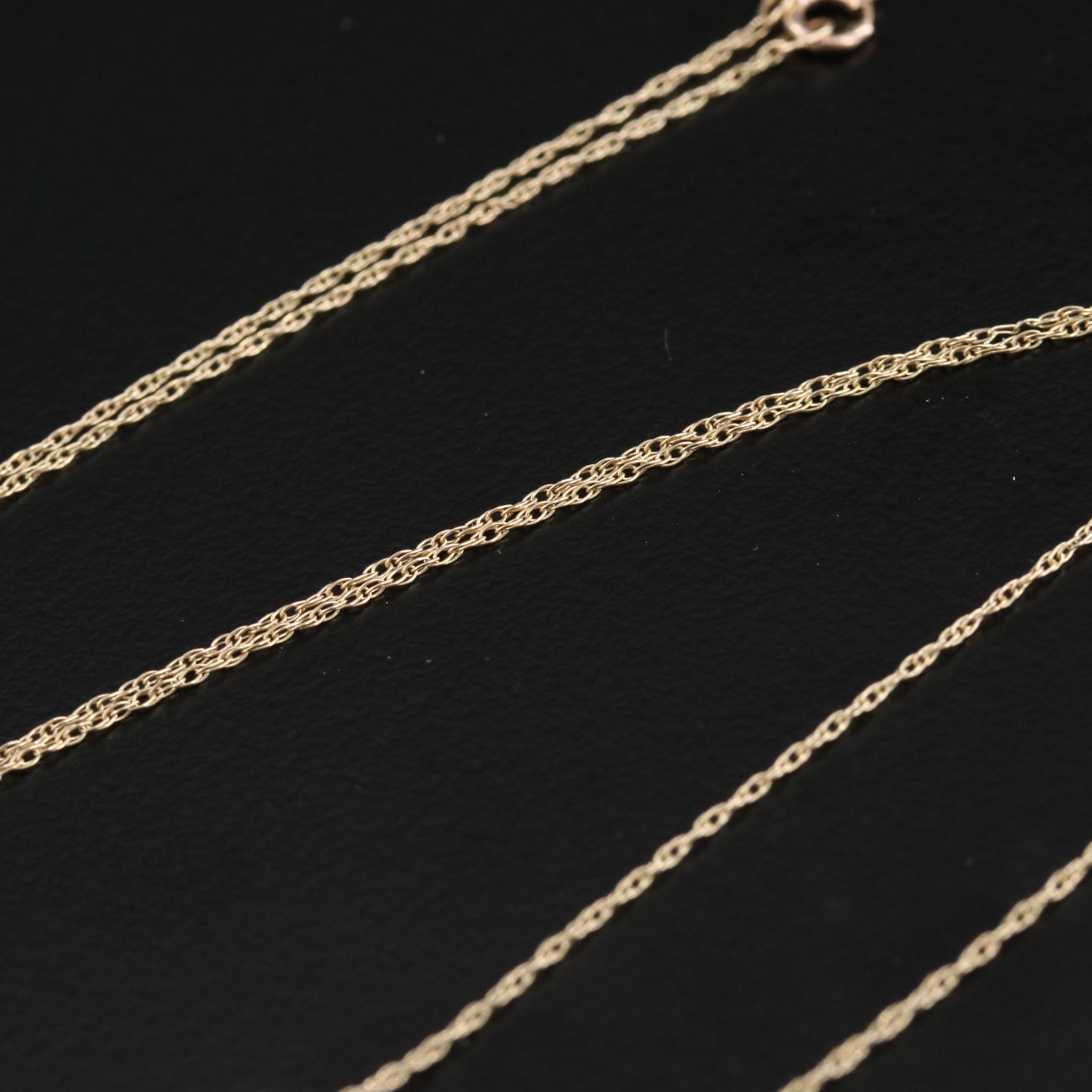 14K 0.60 CTW Diamond Heart Pendant Necklace