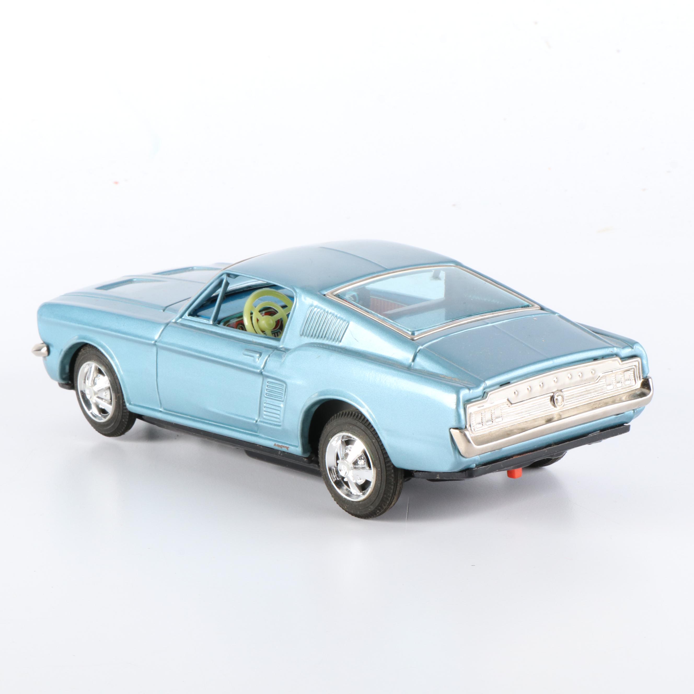 Vintage Taiyo Toys Bump and Go 1967 Mustang Fastback
