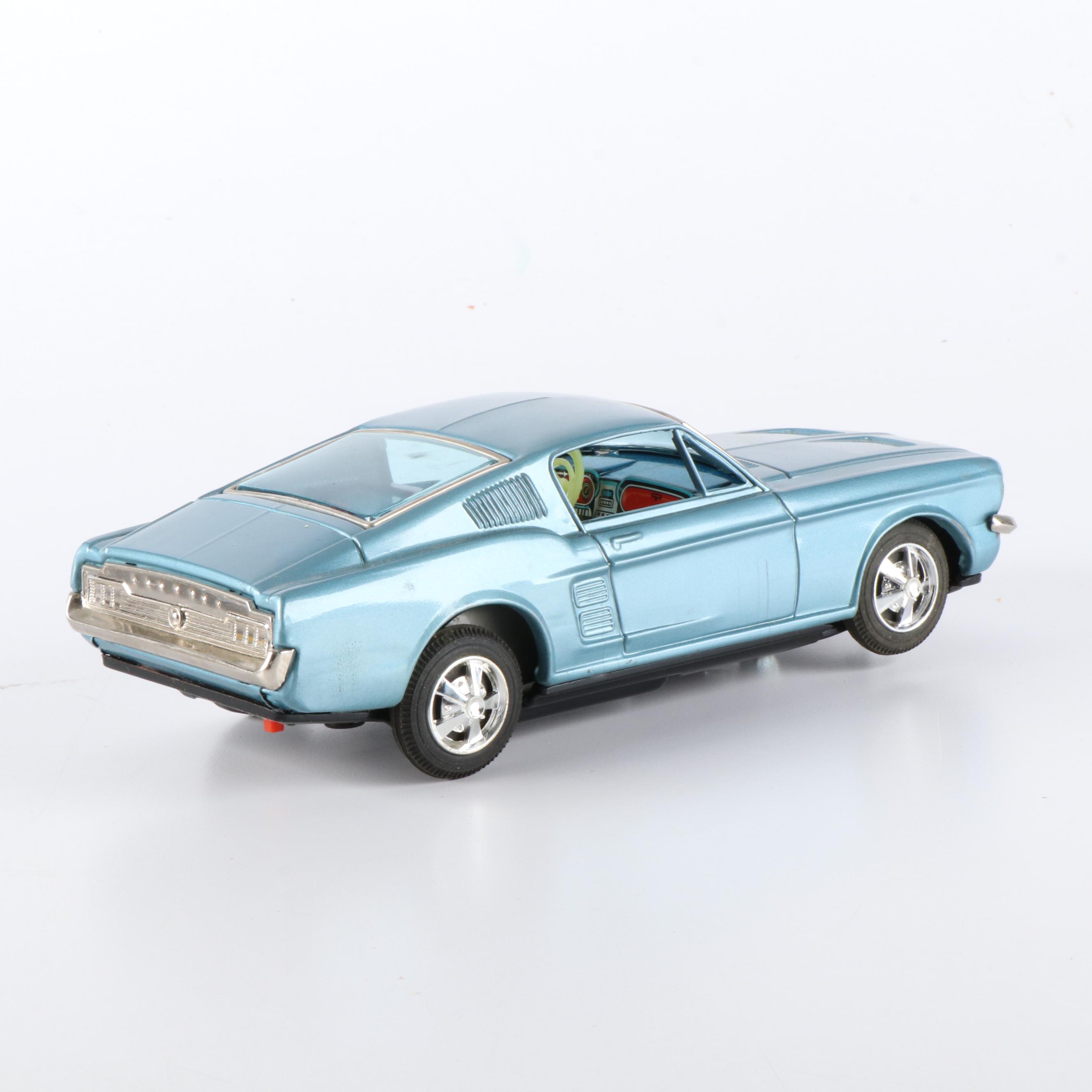 Vintage Taiyo Toys Bump and Go 1967 Mustang Fastback