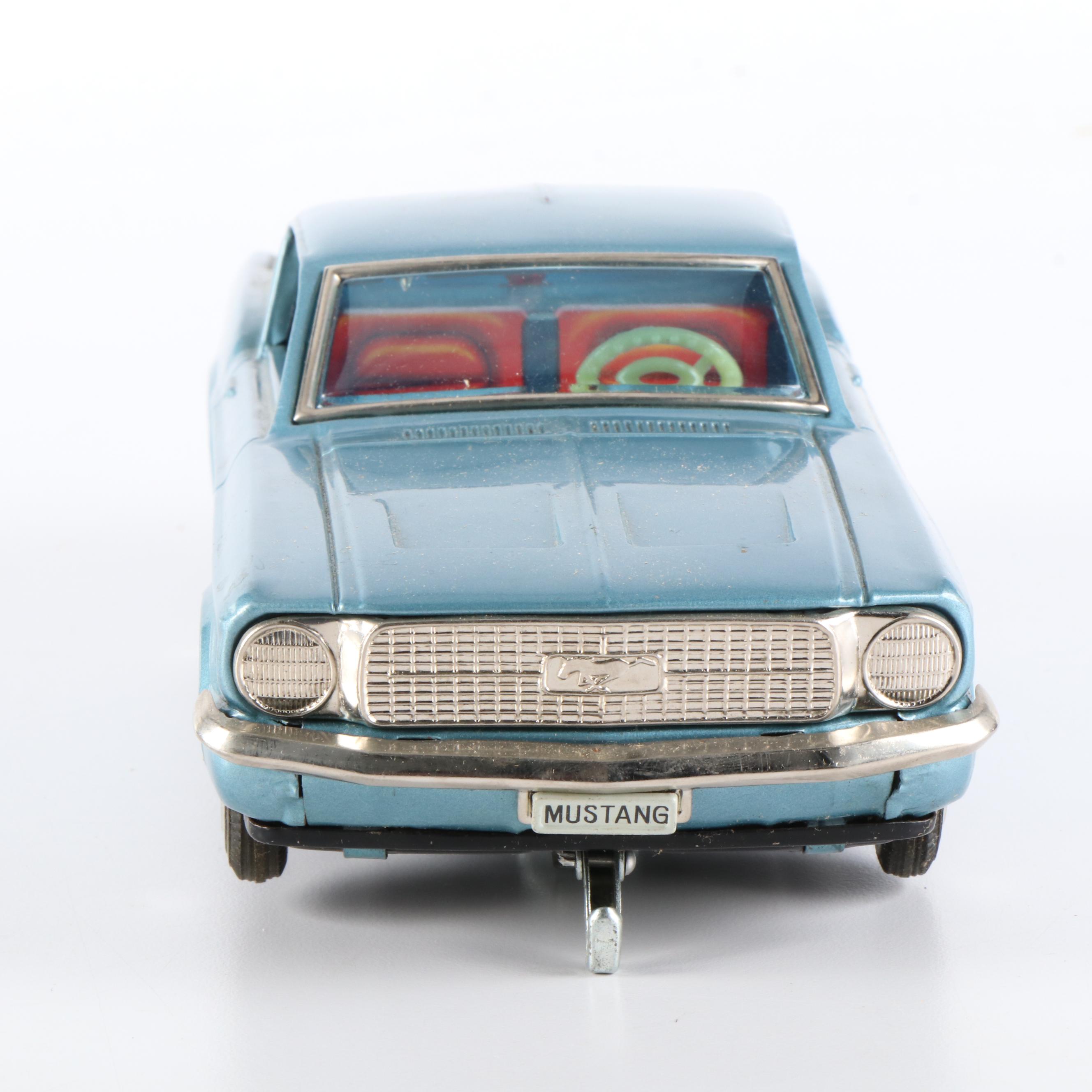 Vintage Taiyo Toys Bump and Go 1967 Mustang Fastback