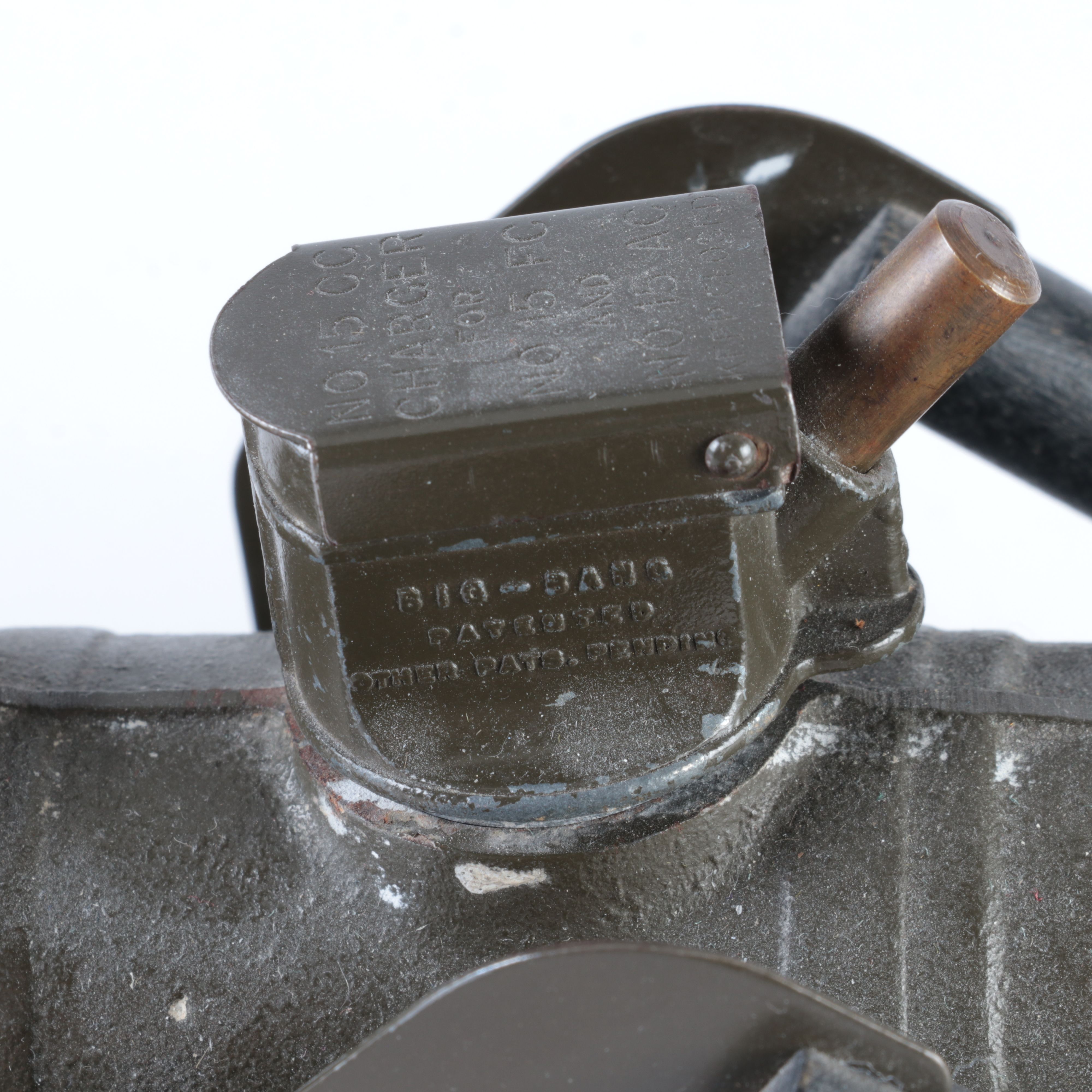 Vintage "Big Bang" Field Artillery Metal Toy Cannon