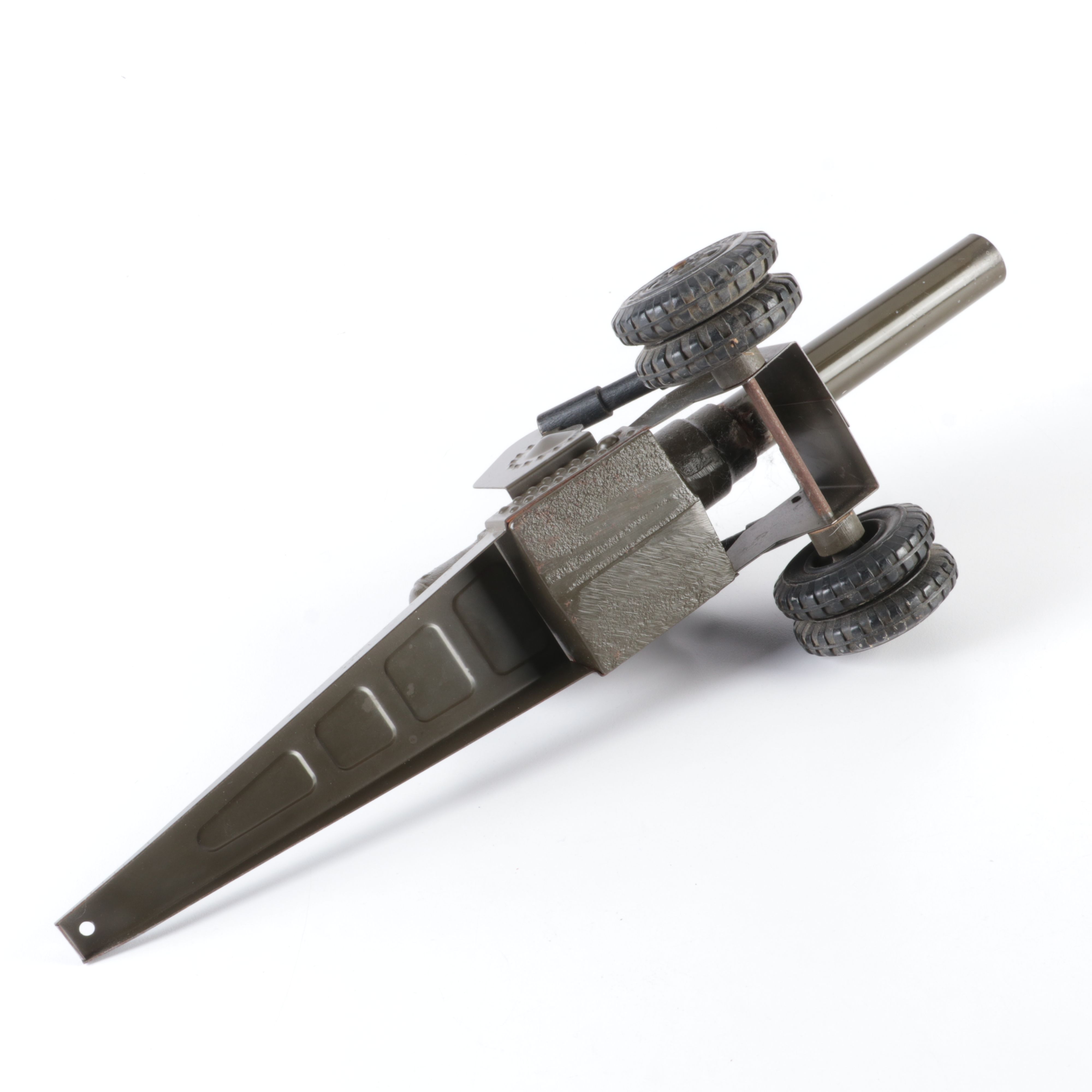 Vintage "Big Bang" Field Artillery Metal Toy Cannon