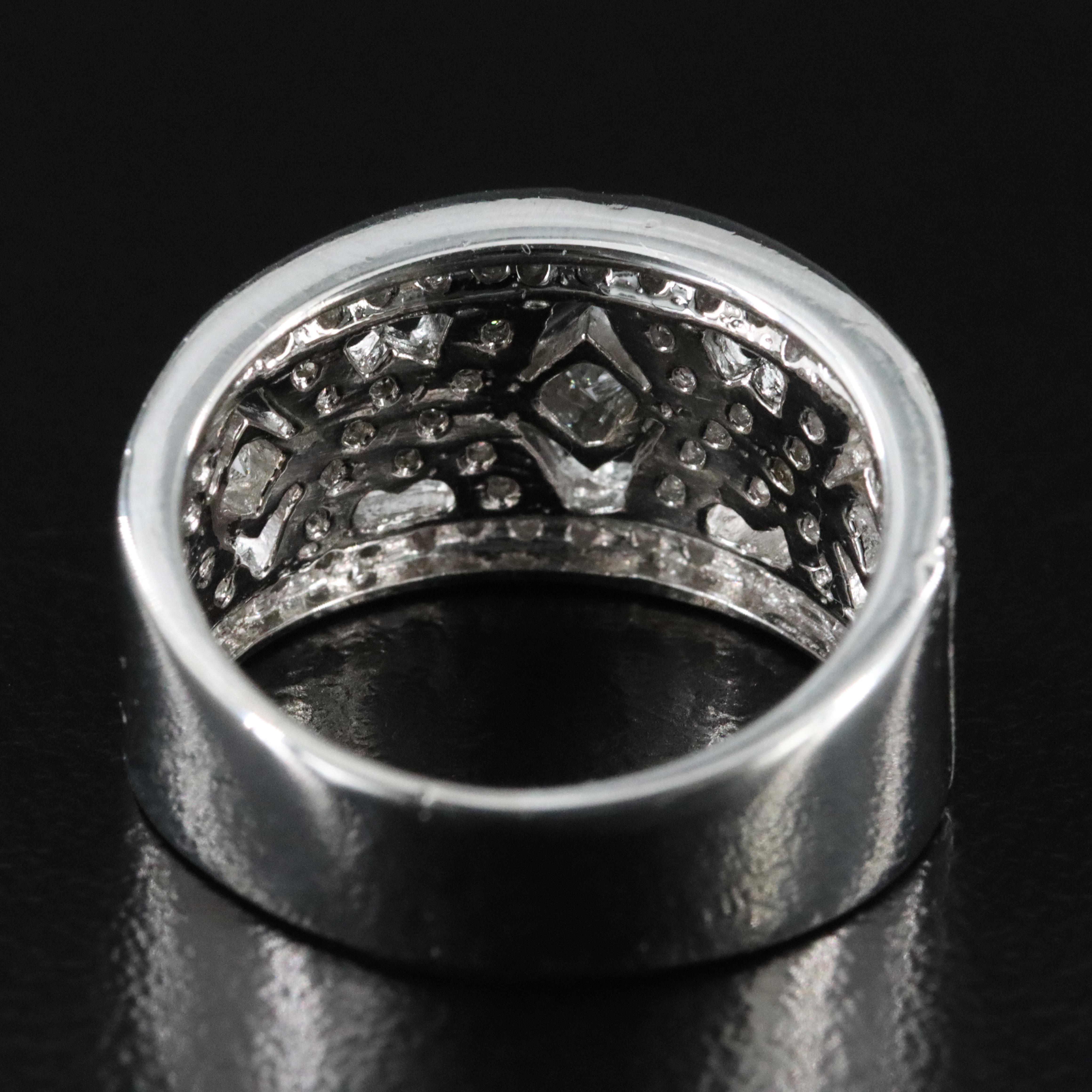 Platinum 0.61 CTW Diamond Ring