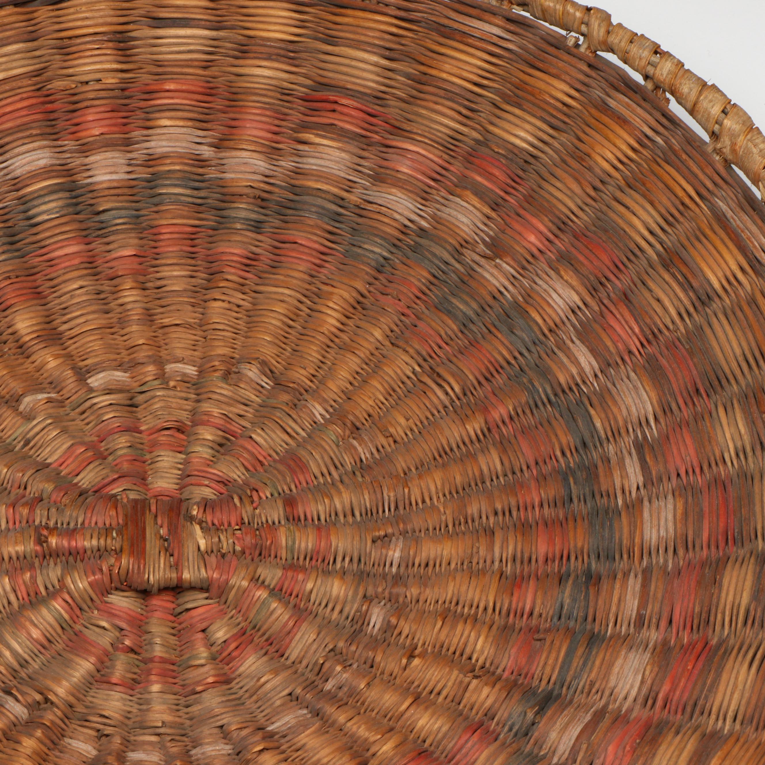 Two Indigenous Southwest Hopi Wickerwork Baskets