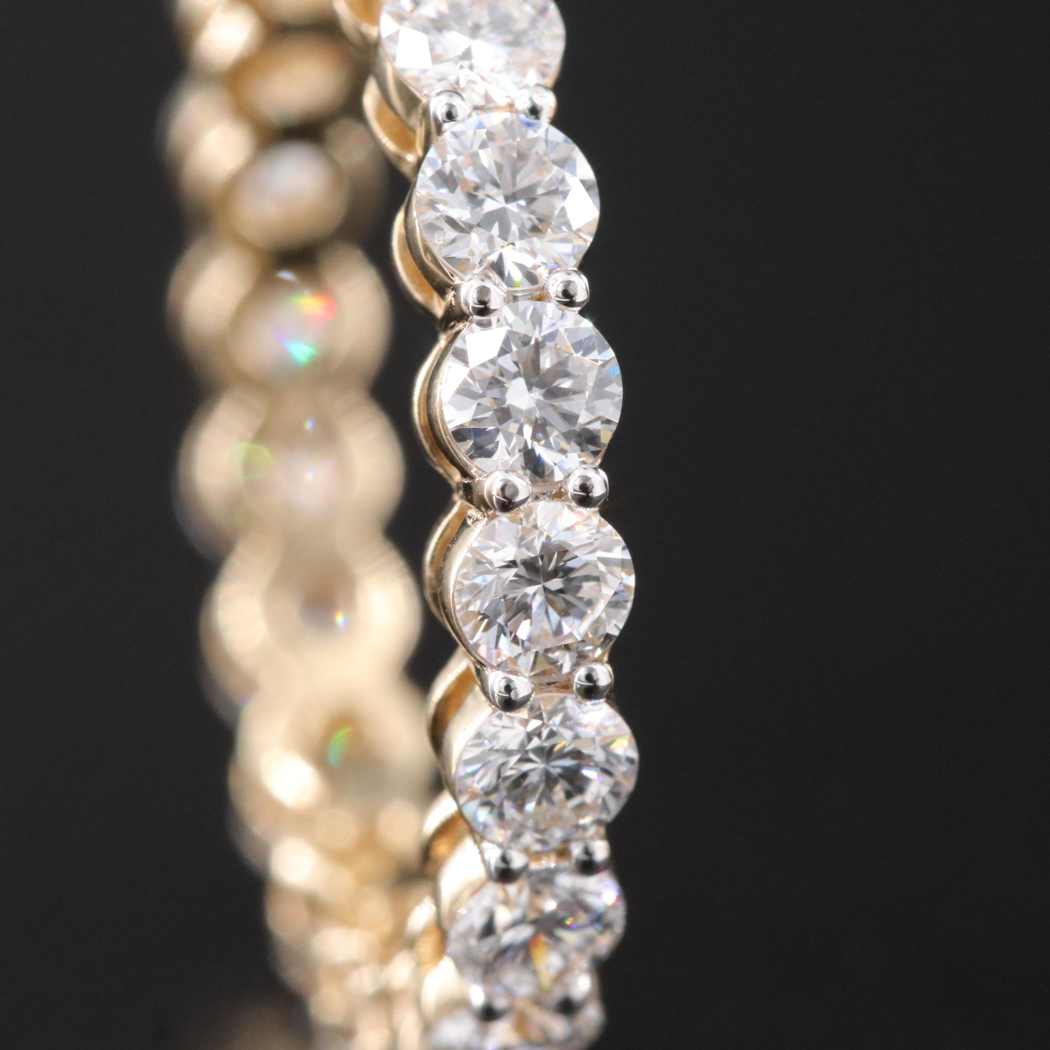 14K 2.01 CTW Lab Grown Diamond Eternity Band