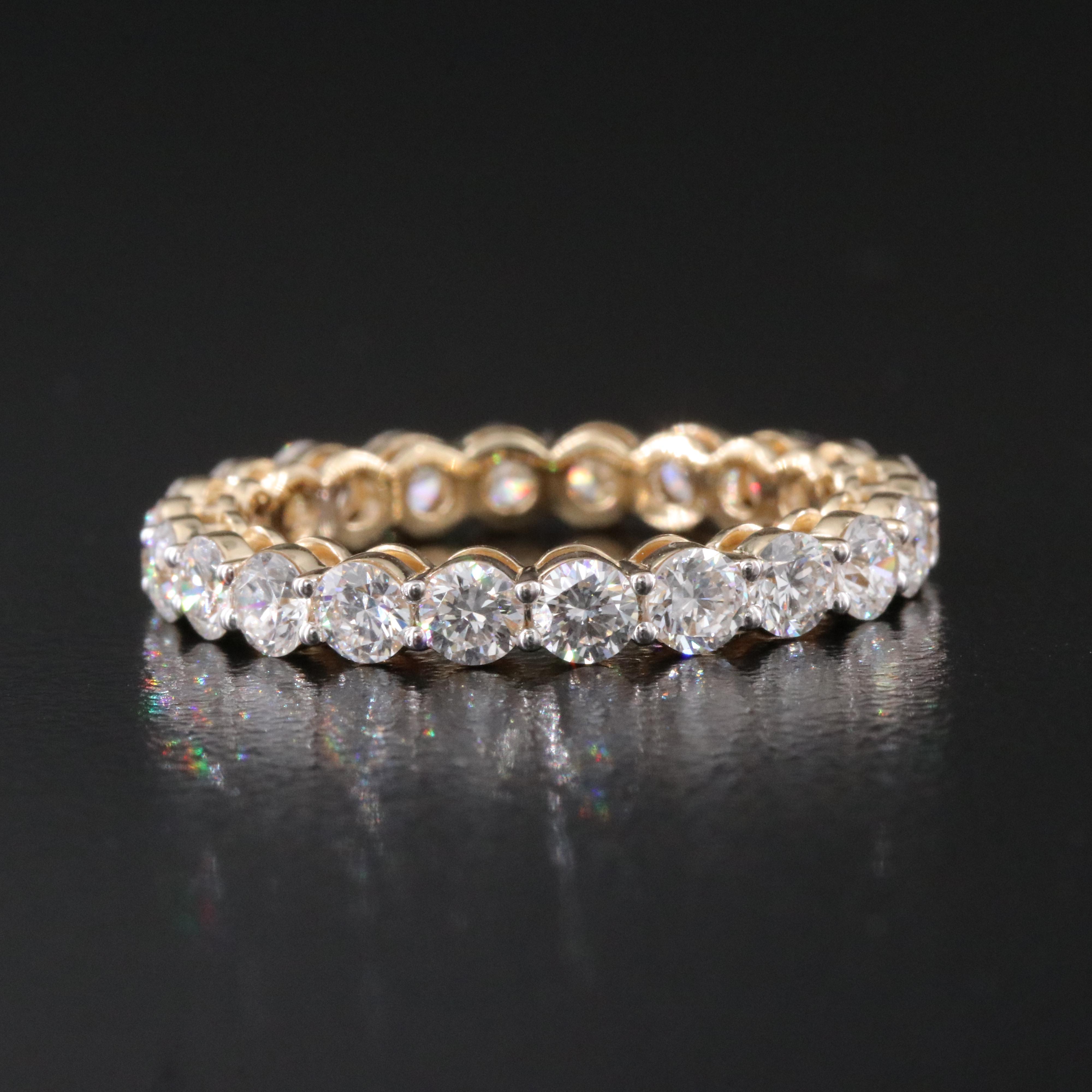 14K 2.01 CTW Lab Grown Diamond Eternity Band