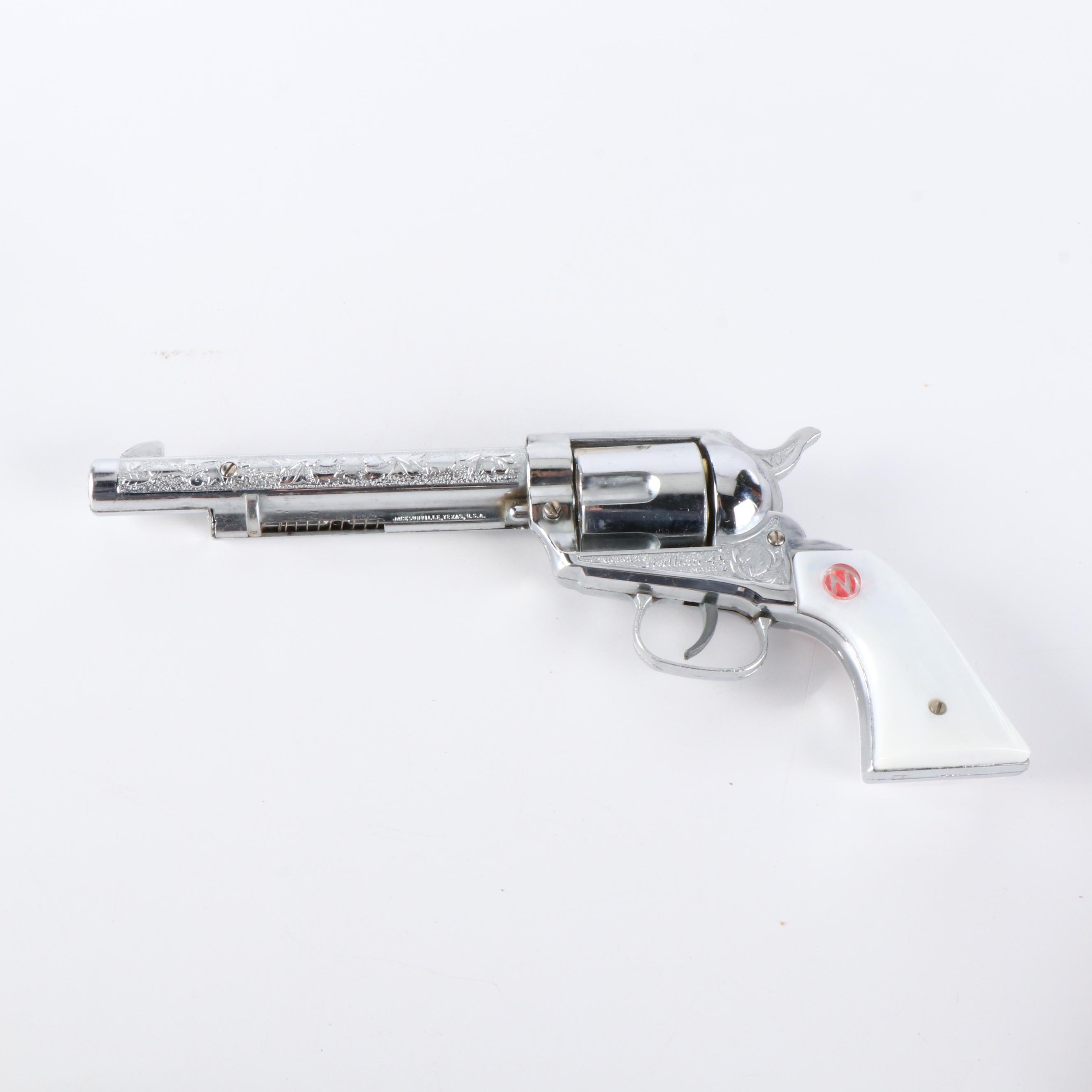 Nichols Stallion .45 Cap Pistol with Deluxe Holster