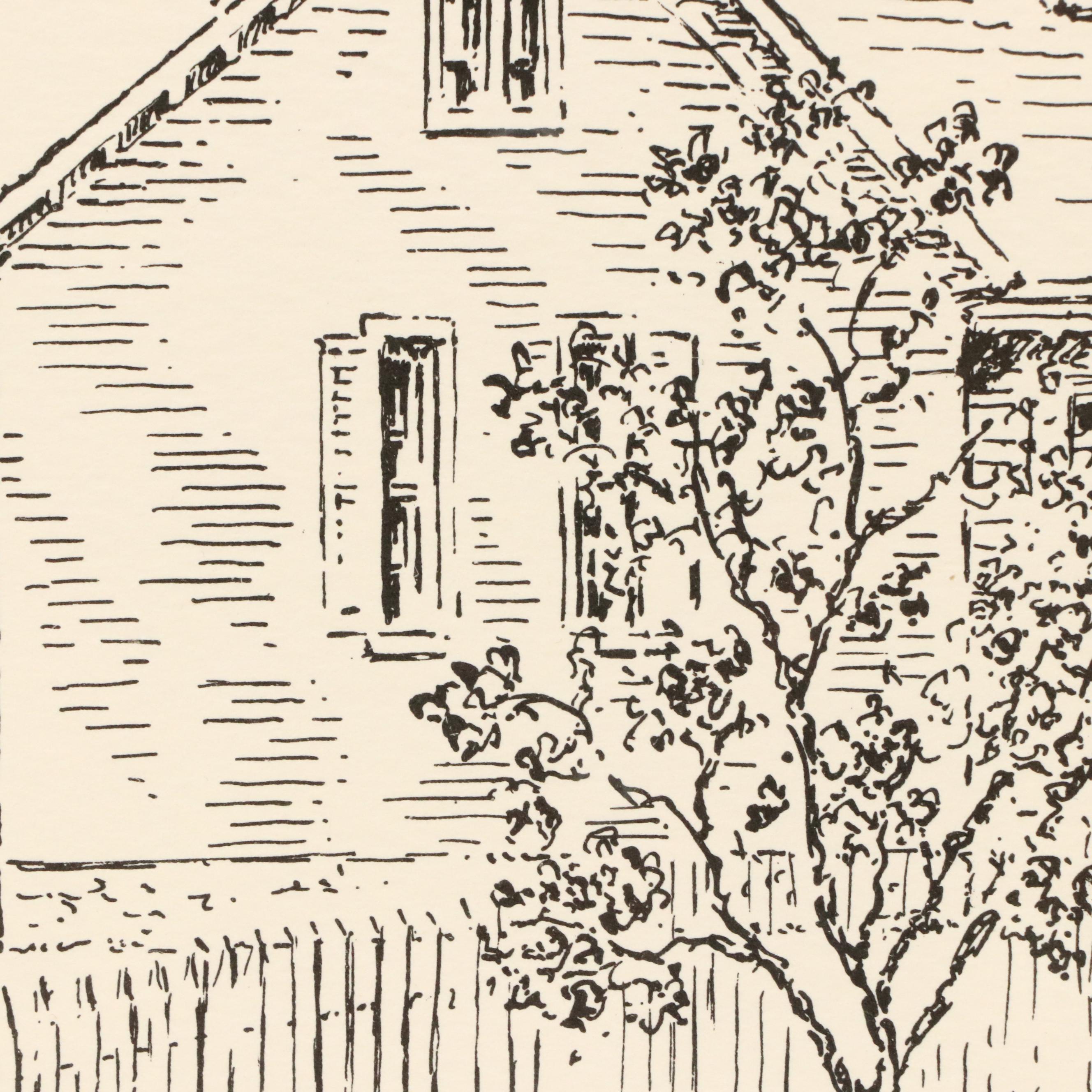 Cincinnati Halftone and Lithograph Street Scenes After Caroline Williams