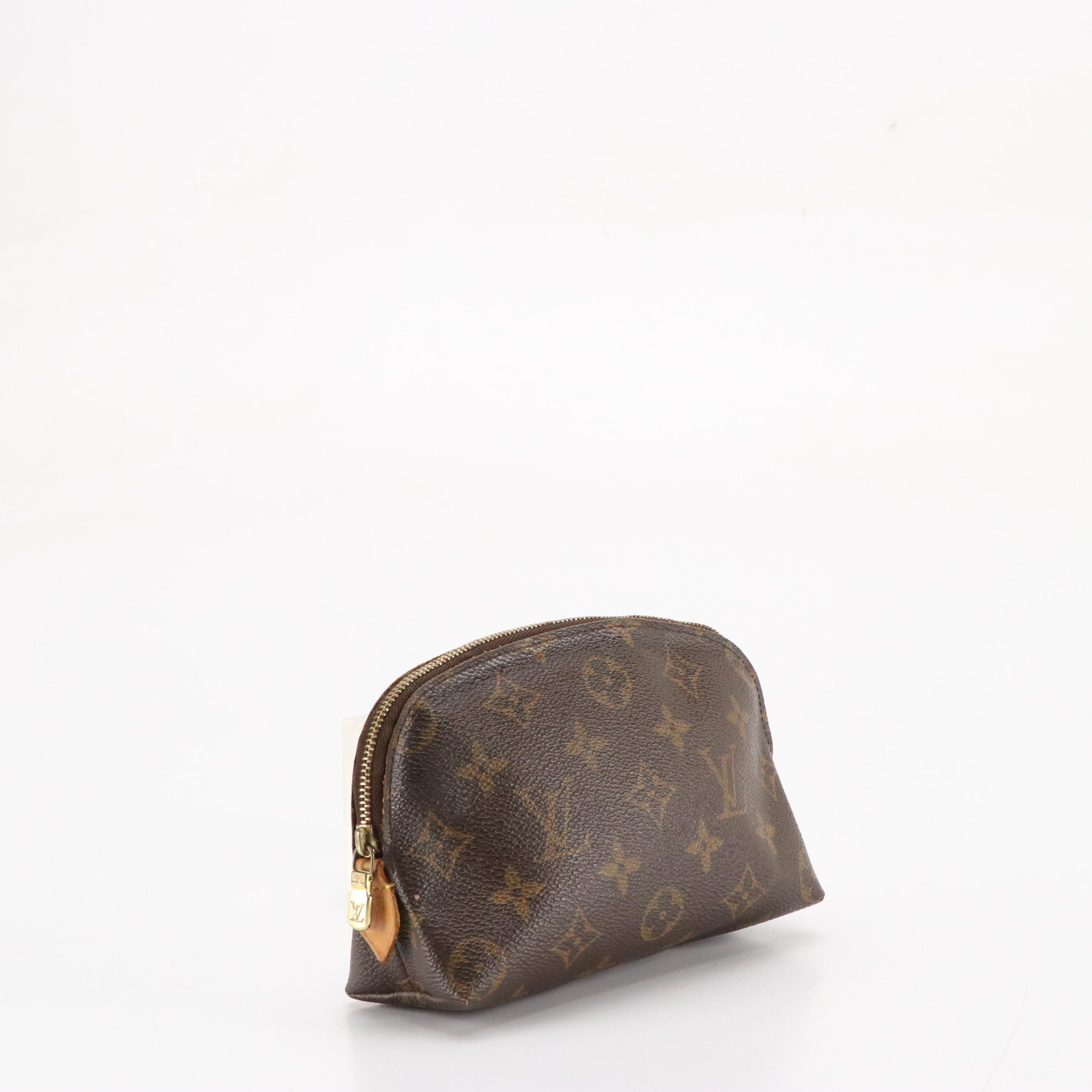 Louis Vuitton Cosmetic Zip Pouch in Monogram Canvas