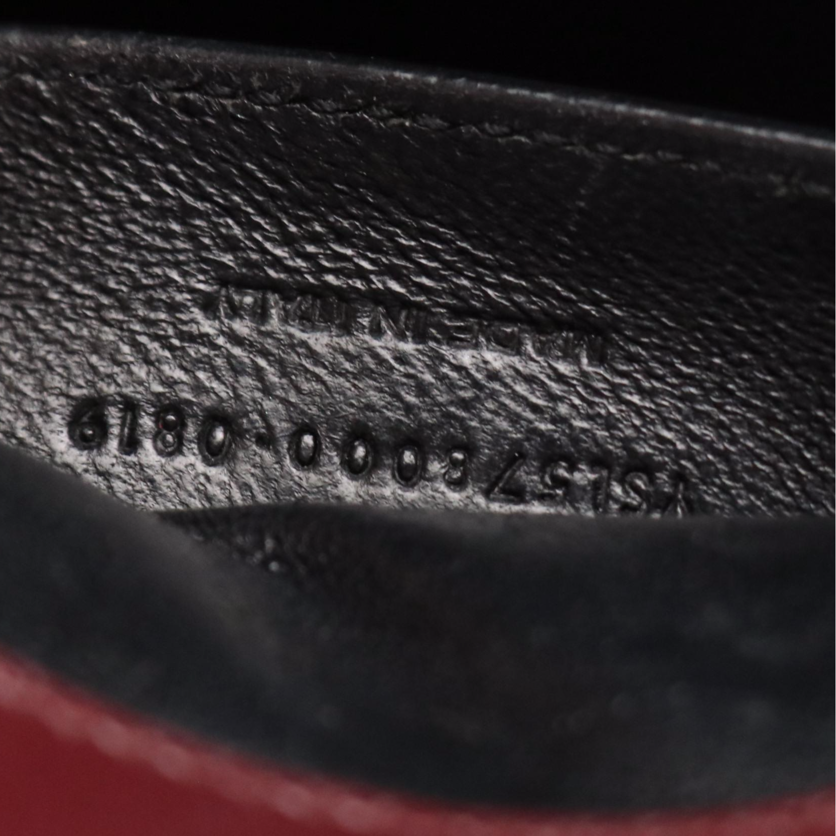 Saint Laurent Grain de Poudre Classic Monogram Cassandra Two-Way Top Handle Bag