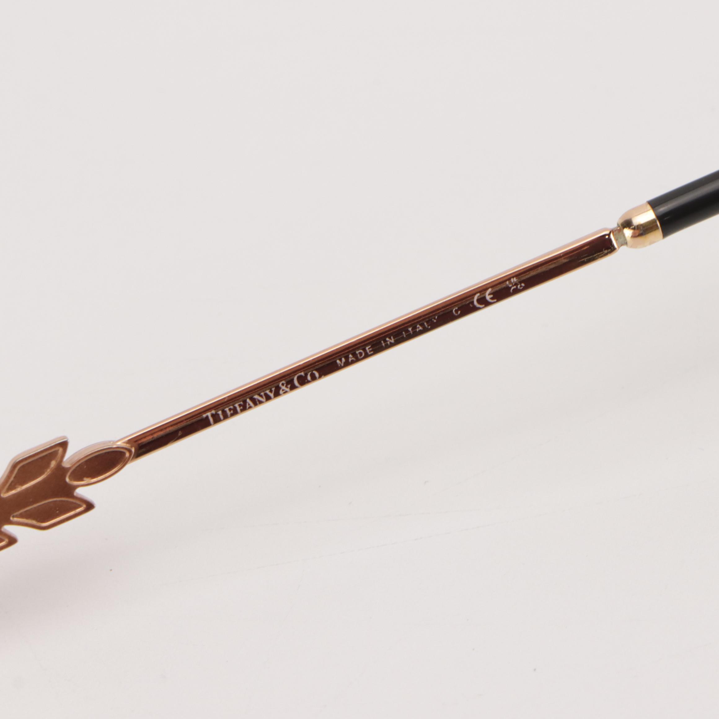 Tiffany & Co. TF 1145-B 6162 Cat-Eye Prescription Eyeglasses in Case