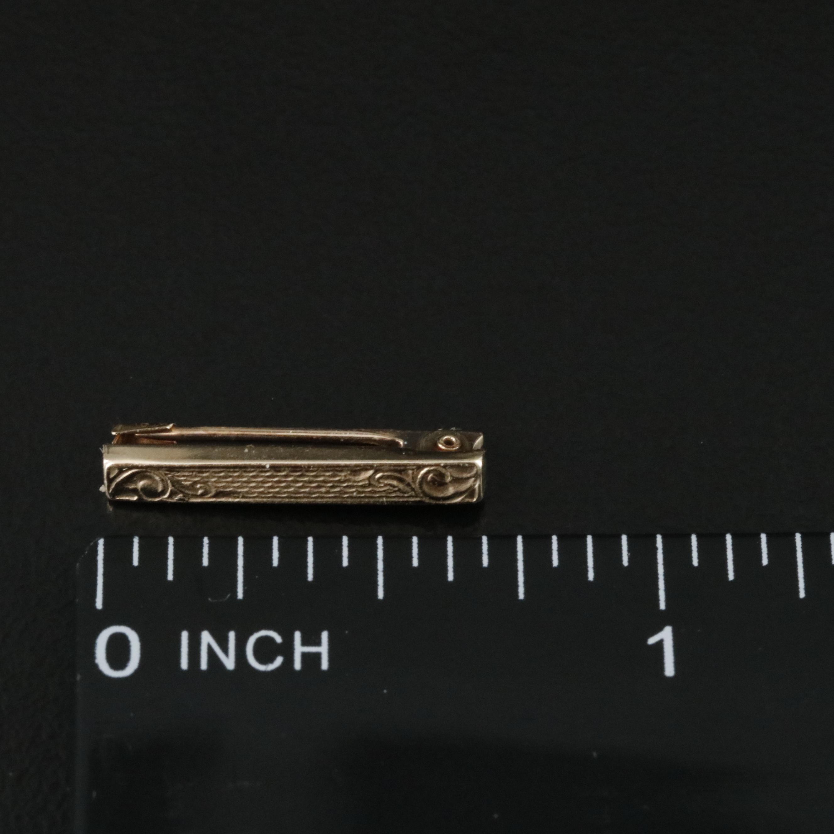 Antique B.A. Ballou & Co. 10K Scatter Bar Pin