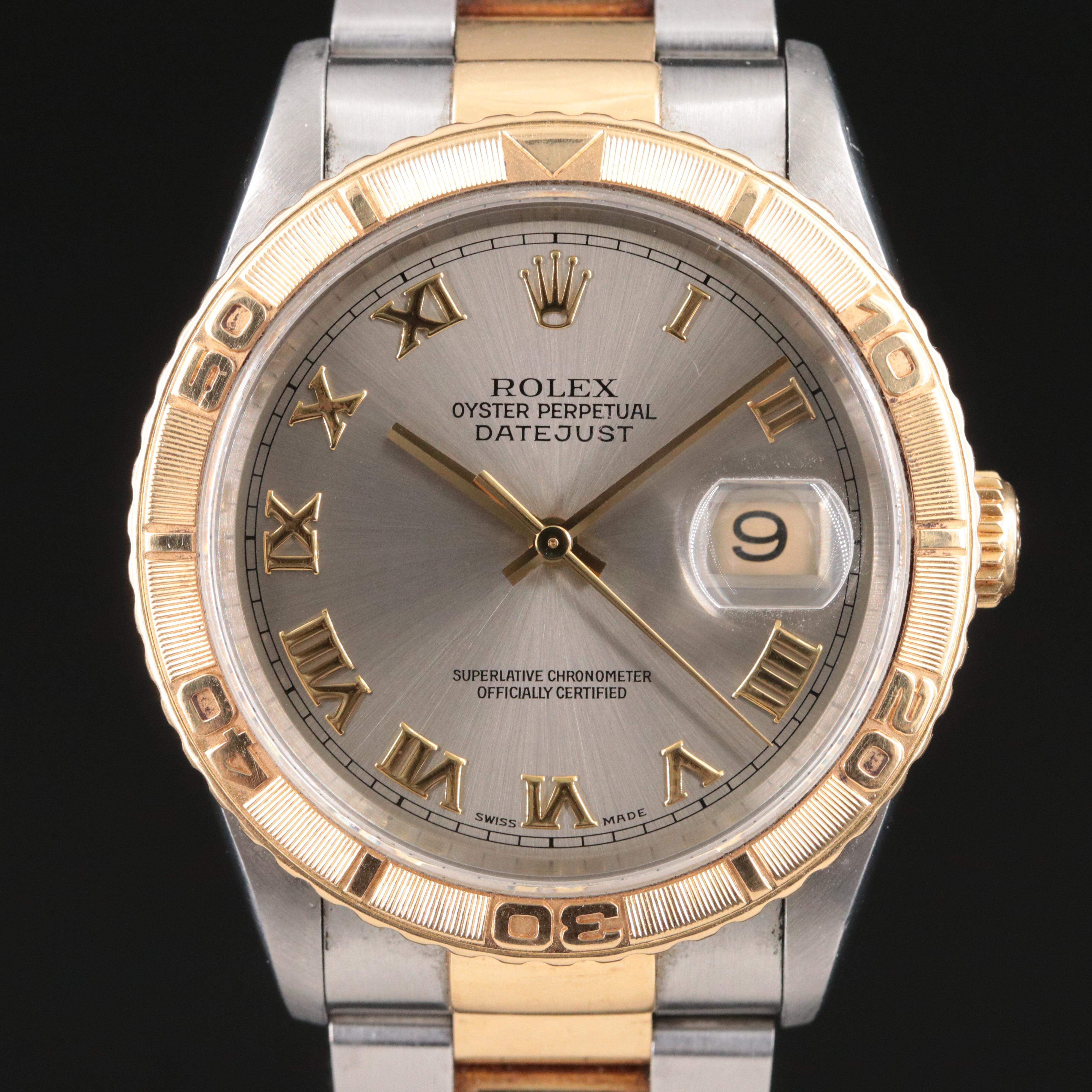 Rolex Datejust Thunderbird 16263 Watch c.1997