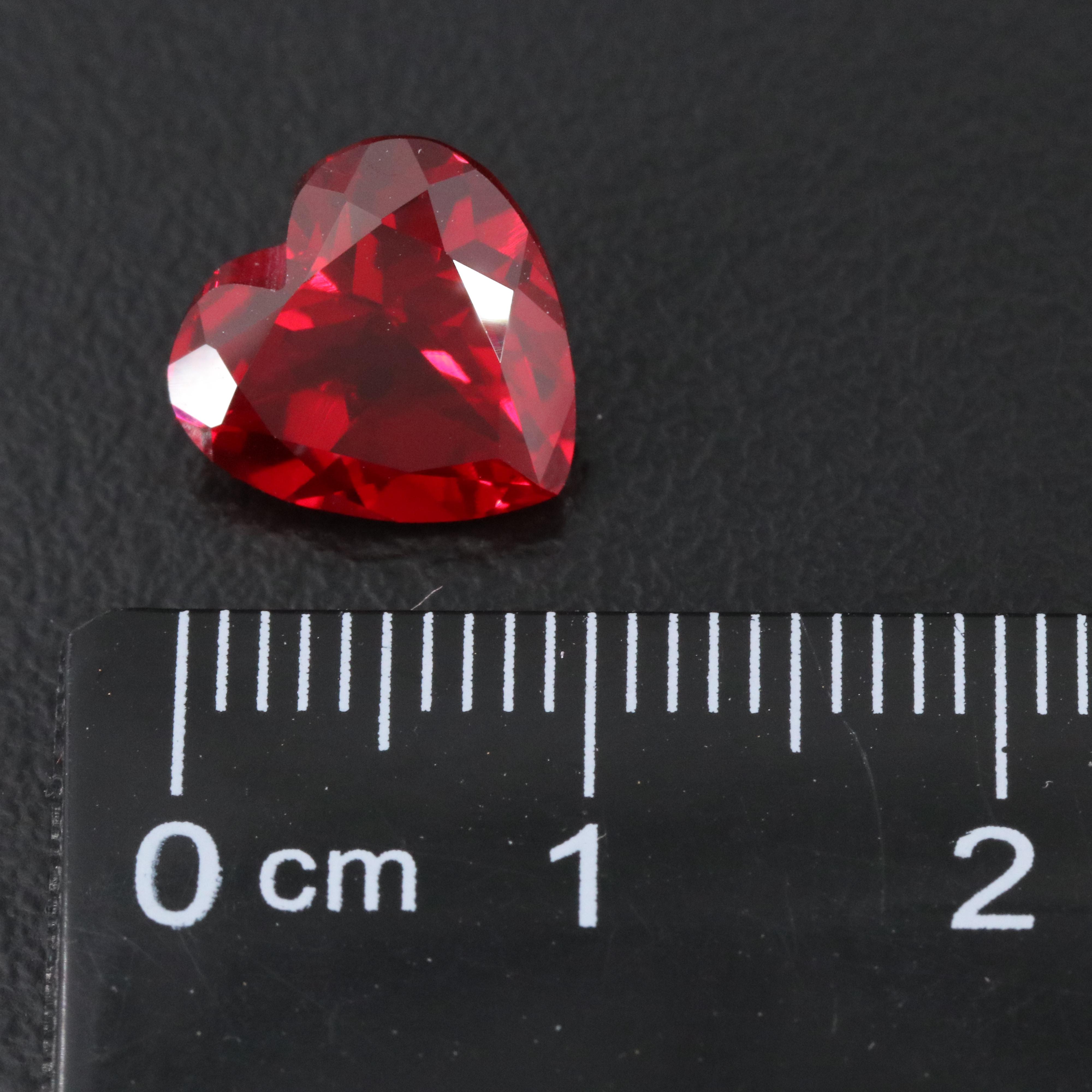 Loose 4.60 CT Lab Grown Ruby