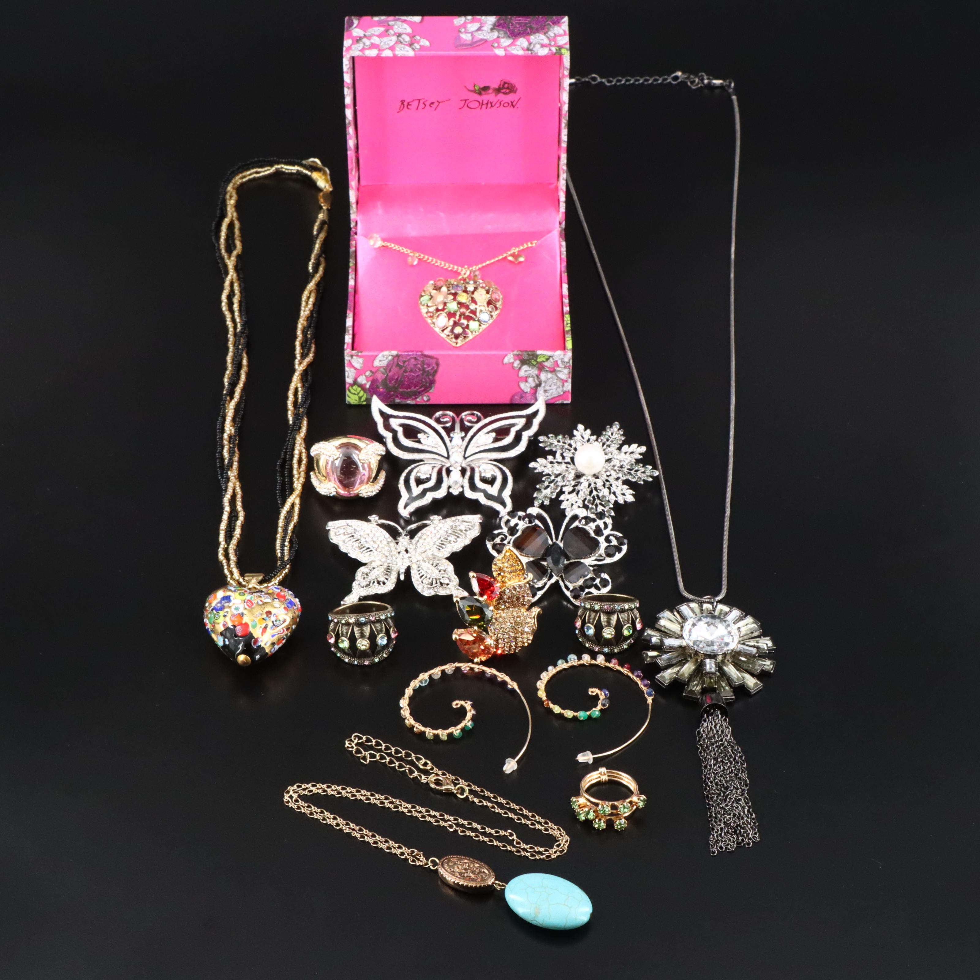 Betsy Johnson and Italian Venetian Beads Featured in Jewelry Collection
