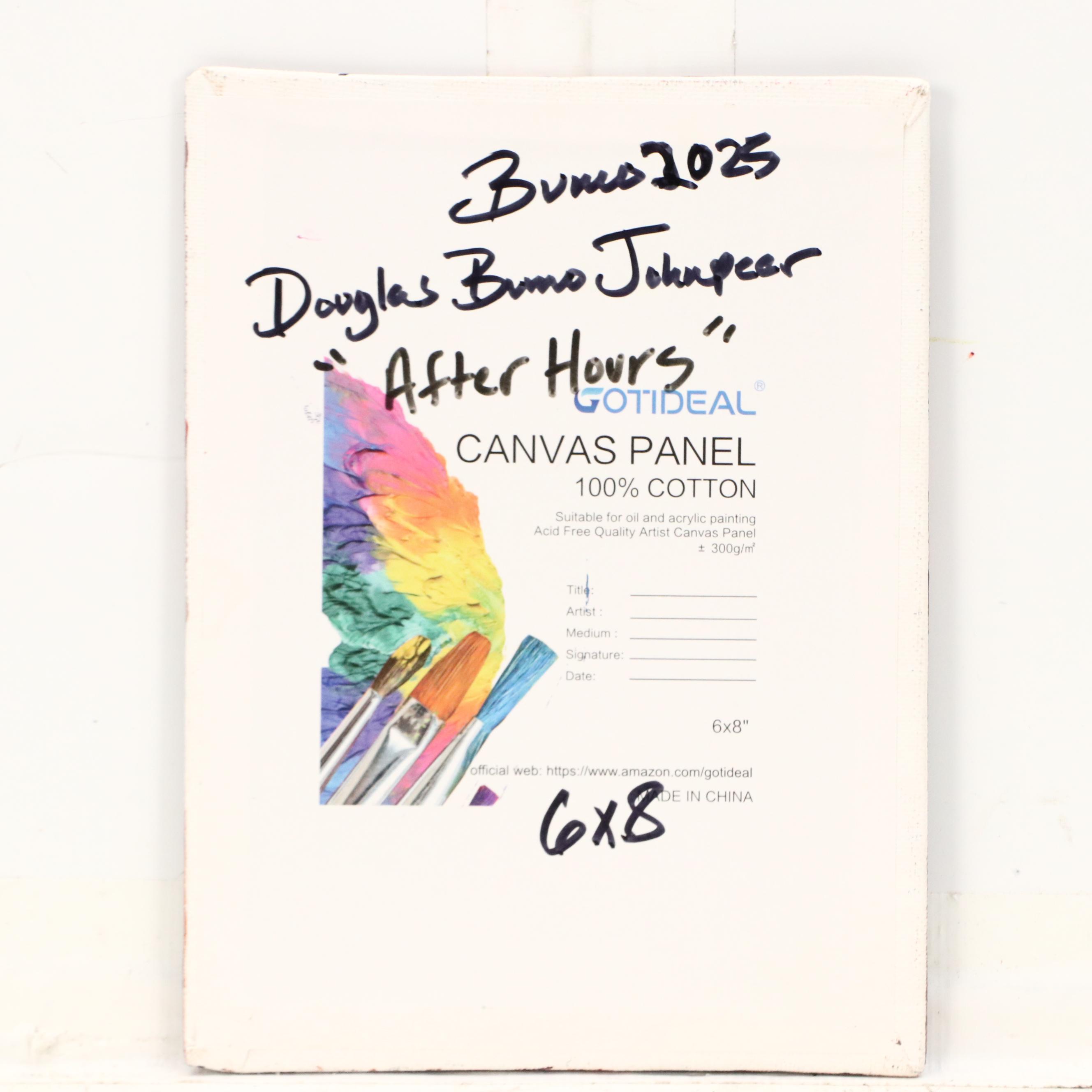 Doug "Bumo" Johnpeer Sunset Landscape Oil Painting "After Hours," 2025