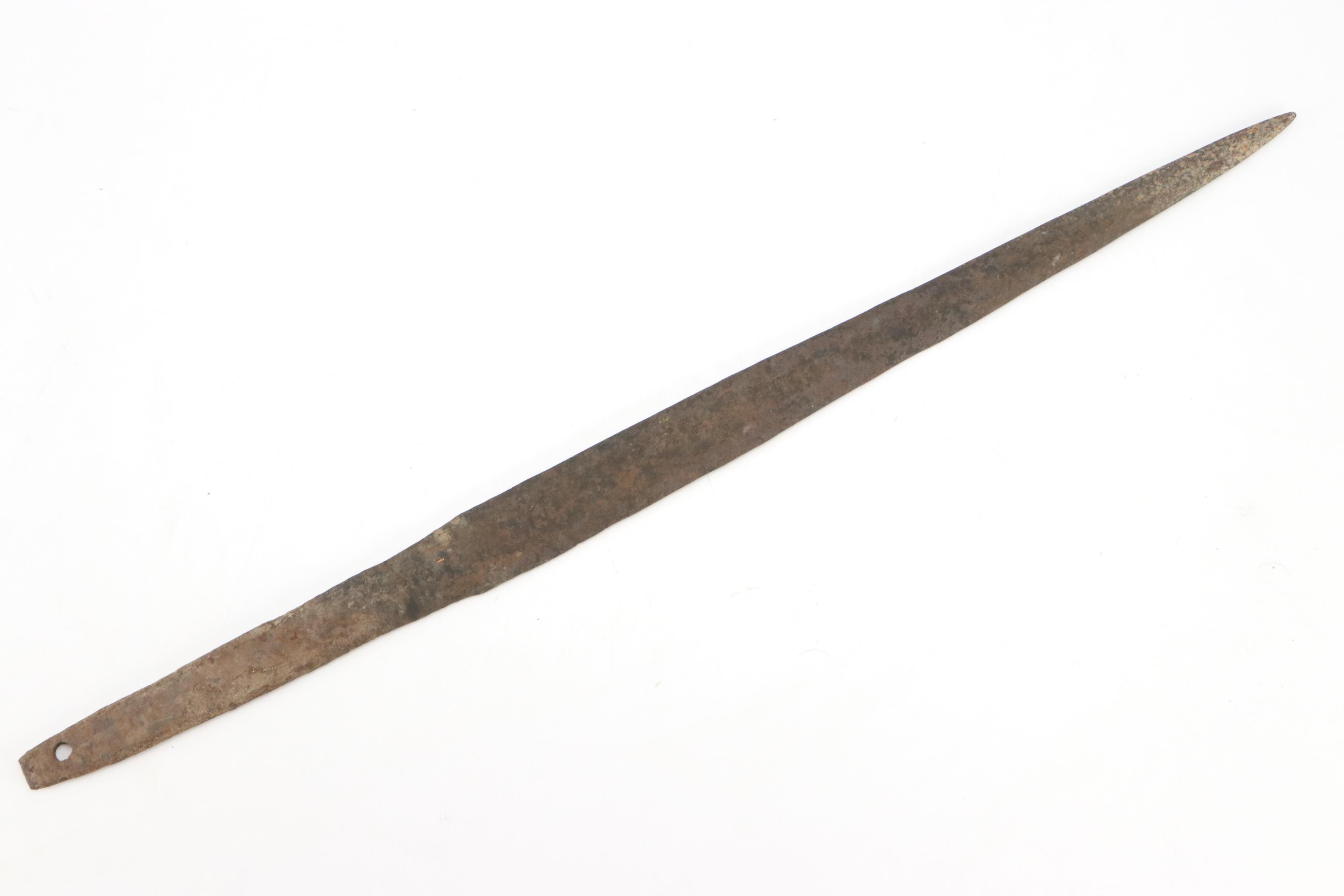 North African Engraved Tuareg Daggers with Hand-Forged Blade