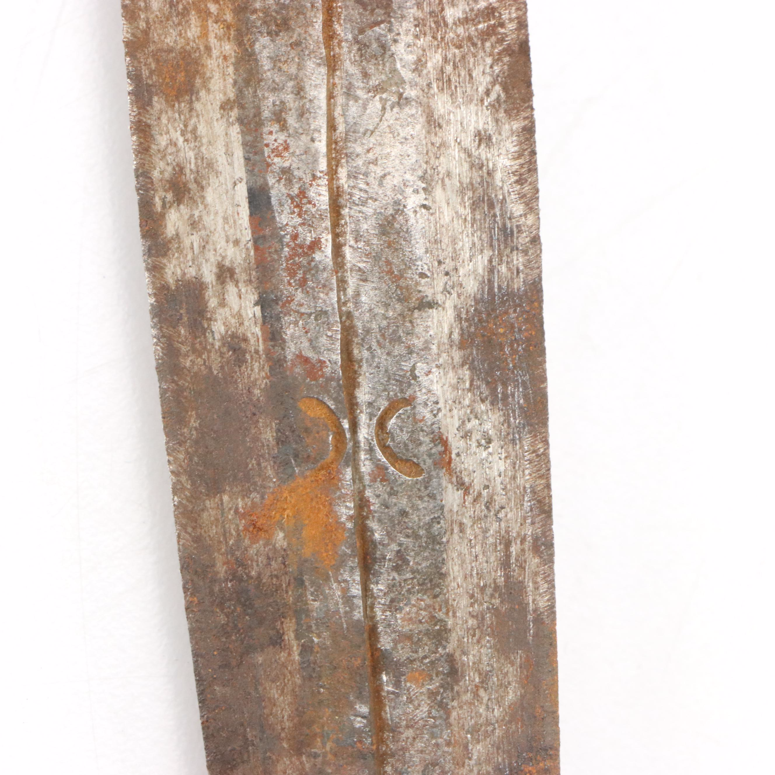 North African Engraved Tuareg Daggers with Hand-Forged Blade