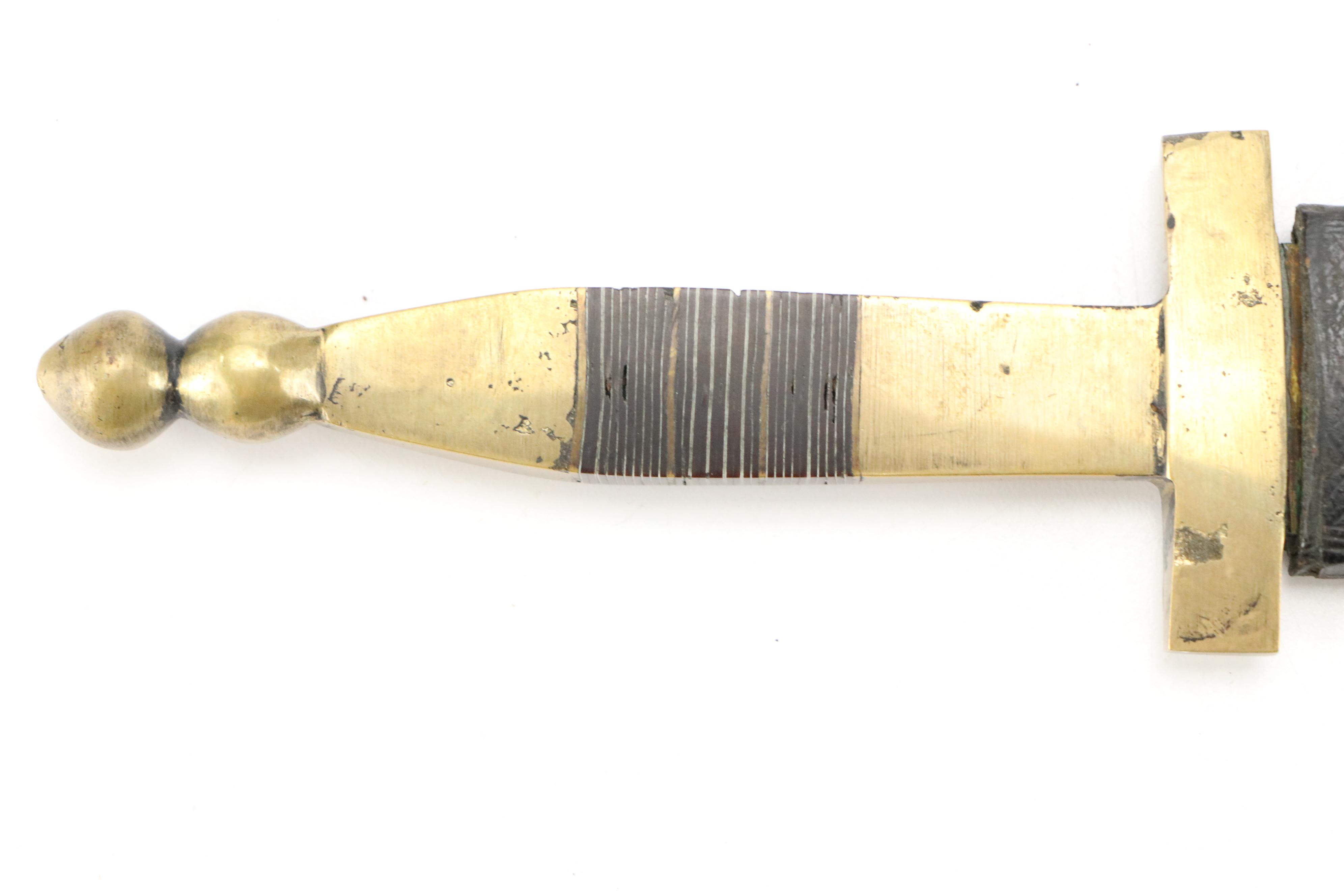 North African Engraved Tuareg Daggers with Hand-Forged Blade