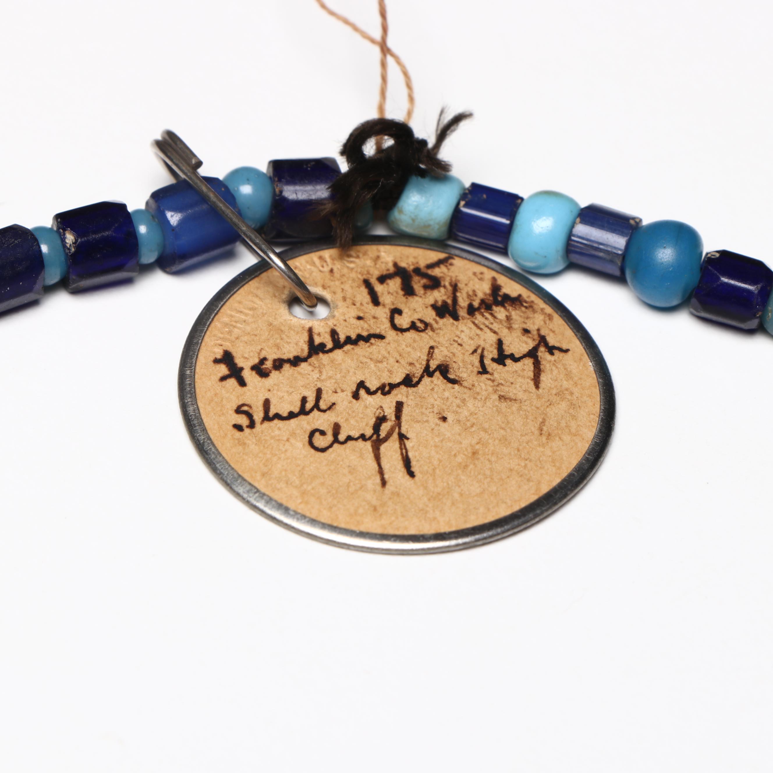 Indigenous American Pacific Northwest Stone and Glass Trade Bead Necklaces