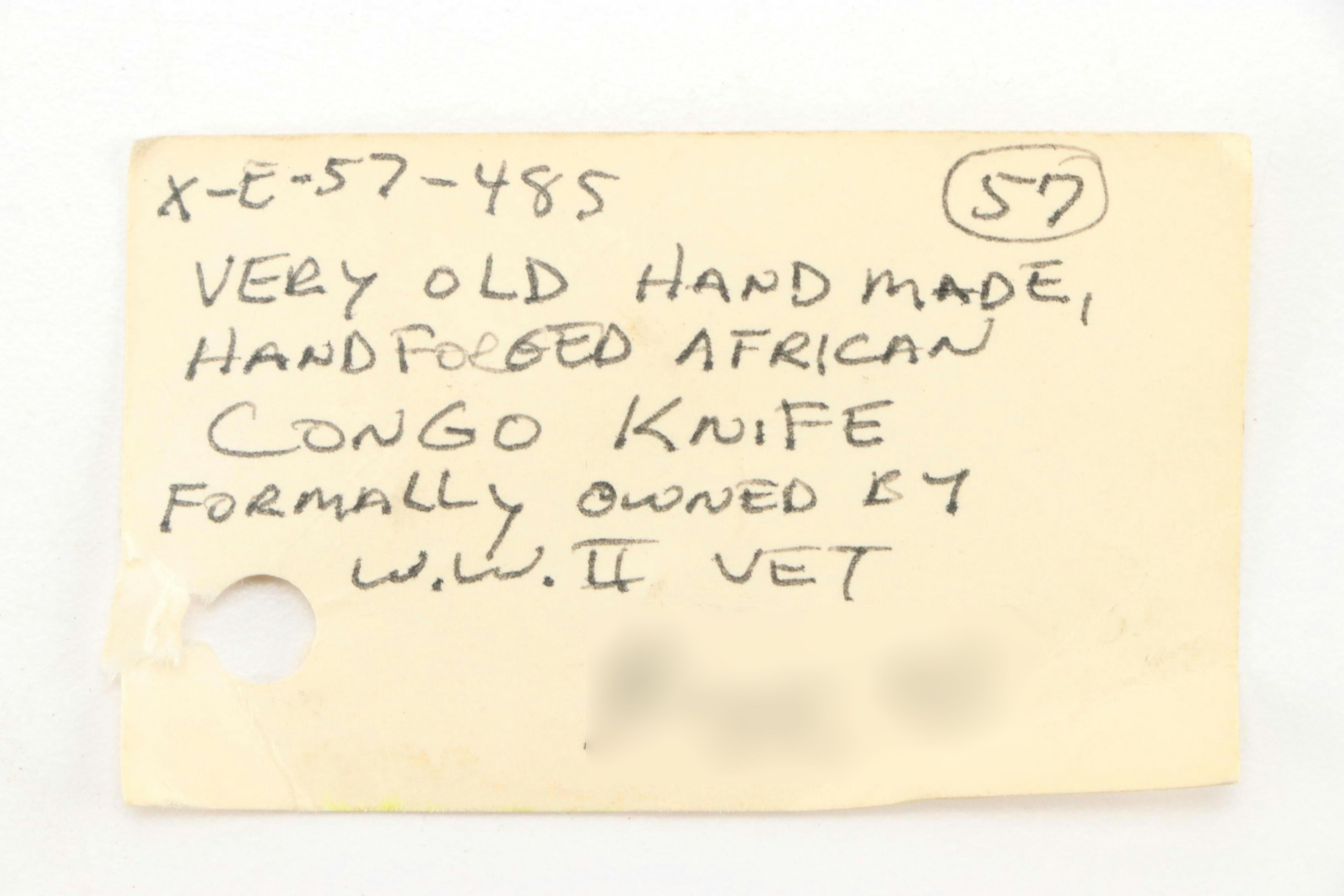 North African Engraved Tuareg Daggers with Hand-Forged Blade